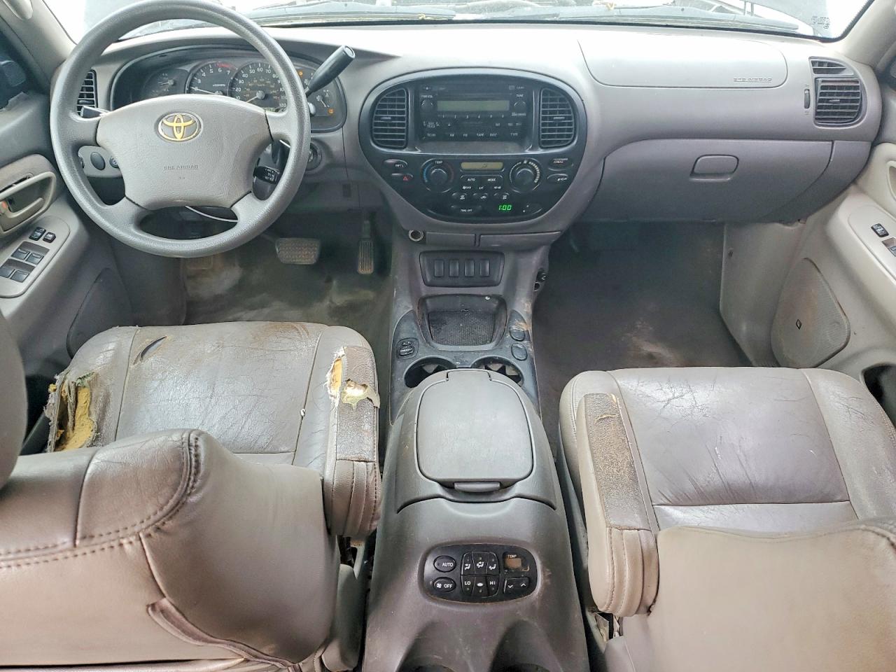 2005 Toyota Sequoia Sr5 Black vin: 5TDZT34A65S263097