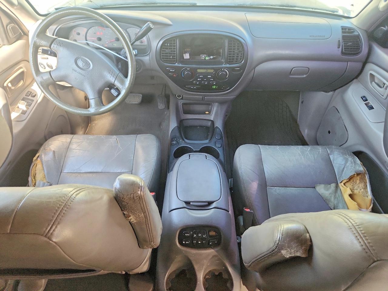 2001 Toyota Sequoia Sr5 White vin: 5TDZT34A71S044210