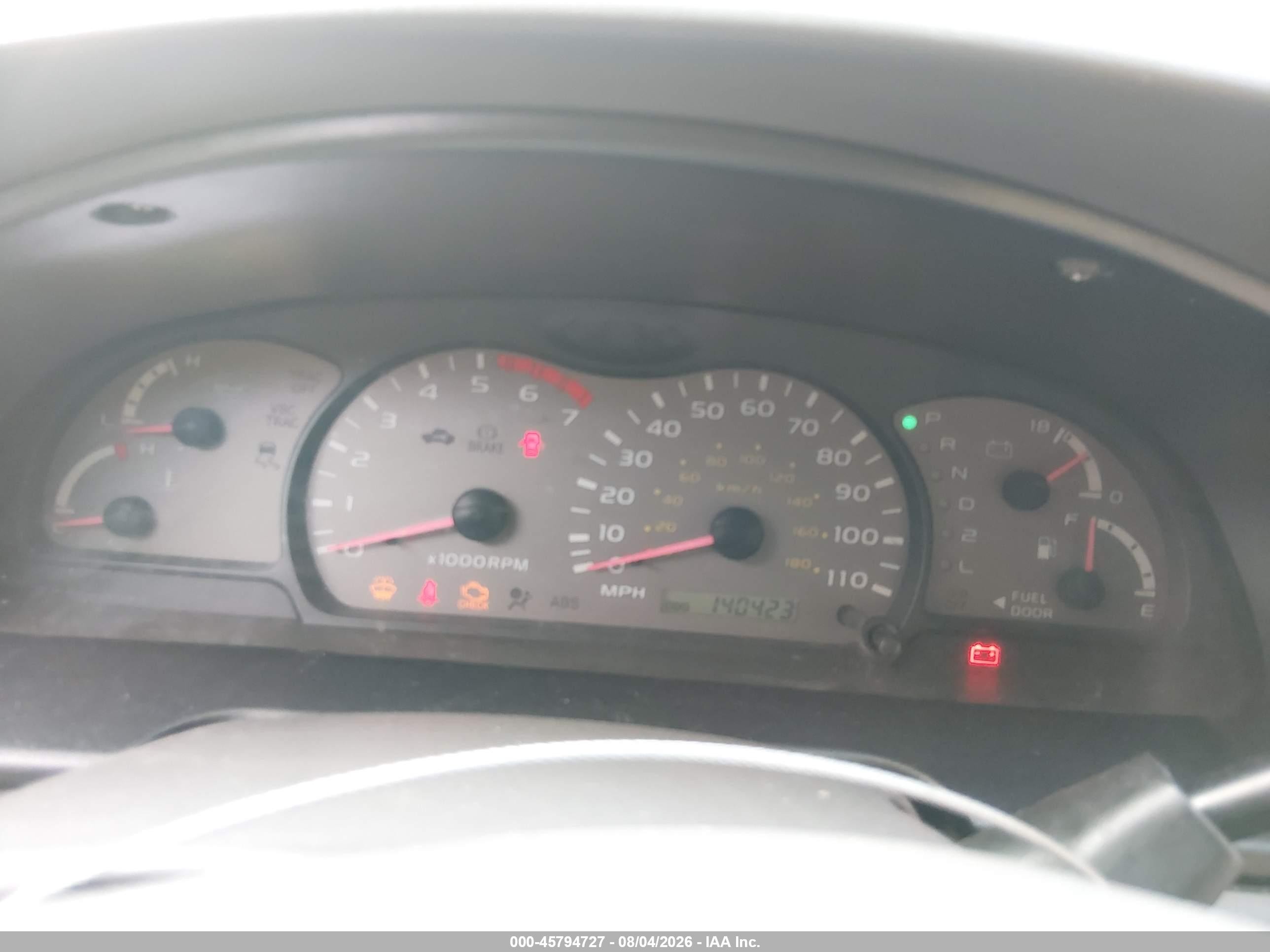 2003 Toyota Sequoia Sr5 V8 Серебряный vin: 5TDZT34A83S140219