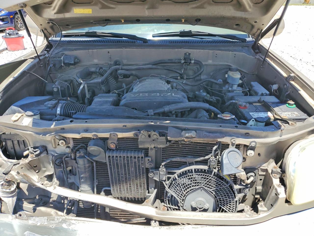 2003 Toyota Sequoia Sr5 Gray vin: 5TDZT34A83S145131