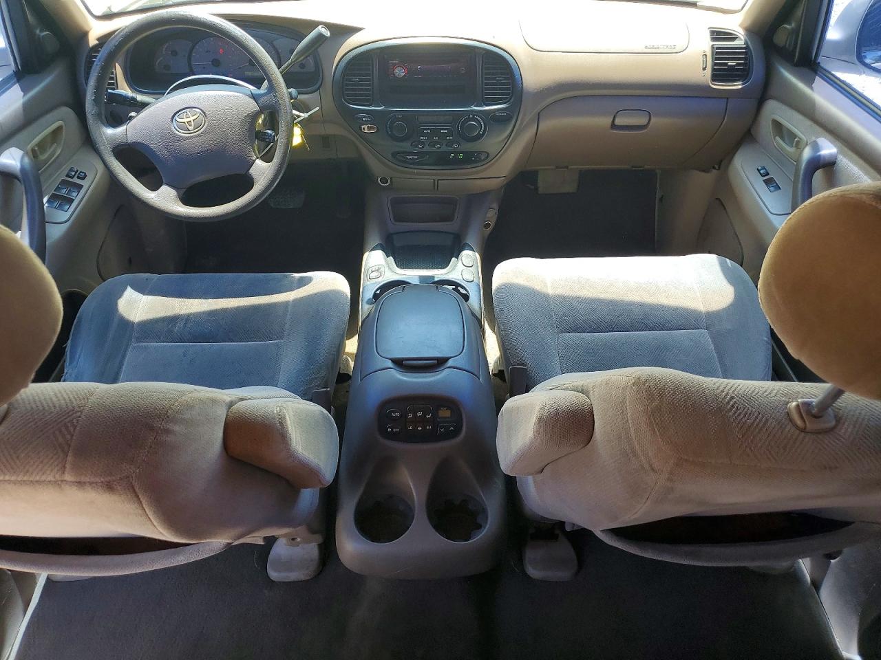 2003 Toyota Sequoia Sr5 Gray vin: 5TDZT34A83S145131