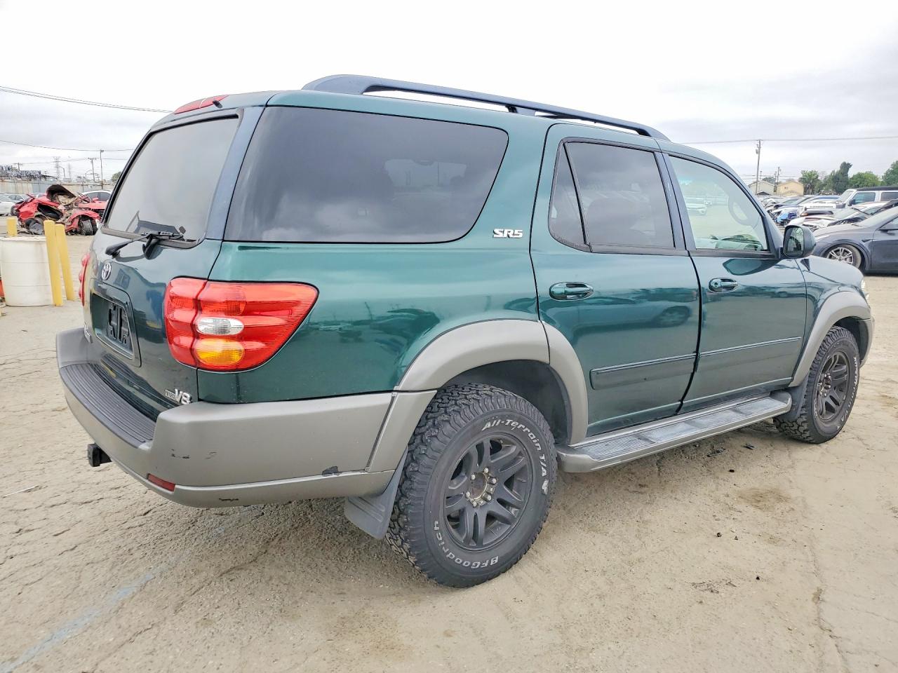 2003 Toyota Sequoia Sr5 Серый vin: 5TDZT34A83S174936