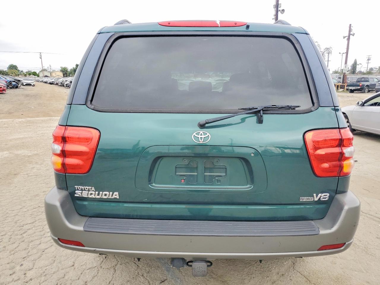 2003 Toyota Sequoia Sr5 Серый vin: 5TDZT34A83S174936