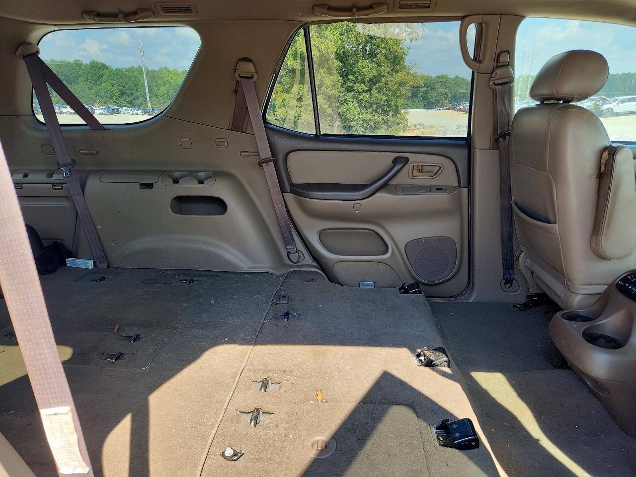 2003 Toyota Sequoia Sr5 Gray vin: 5TDZT34A83S180672