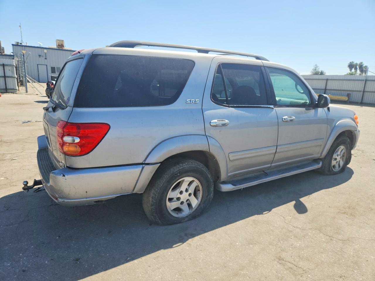 2004 Toyota Sequoia Sr5 Gray vin: 5TDZT34A84S228690