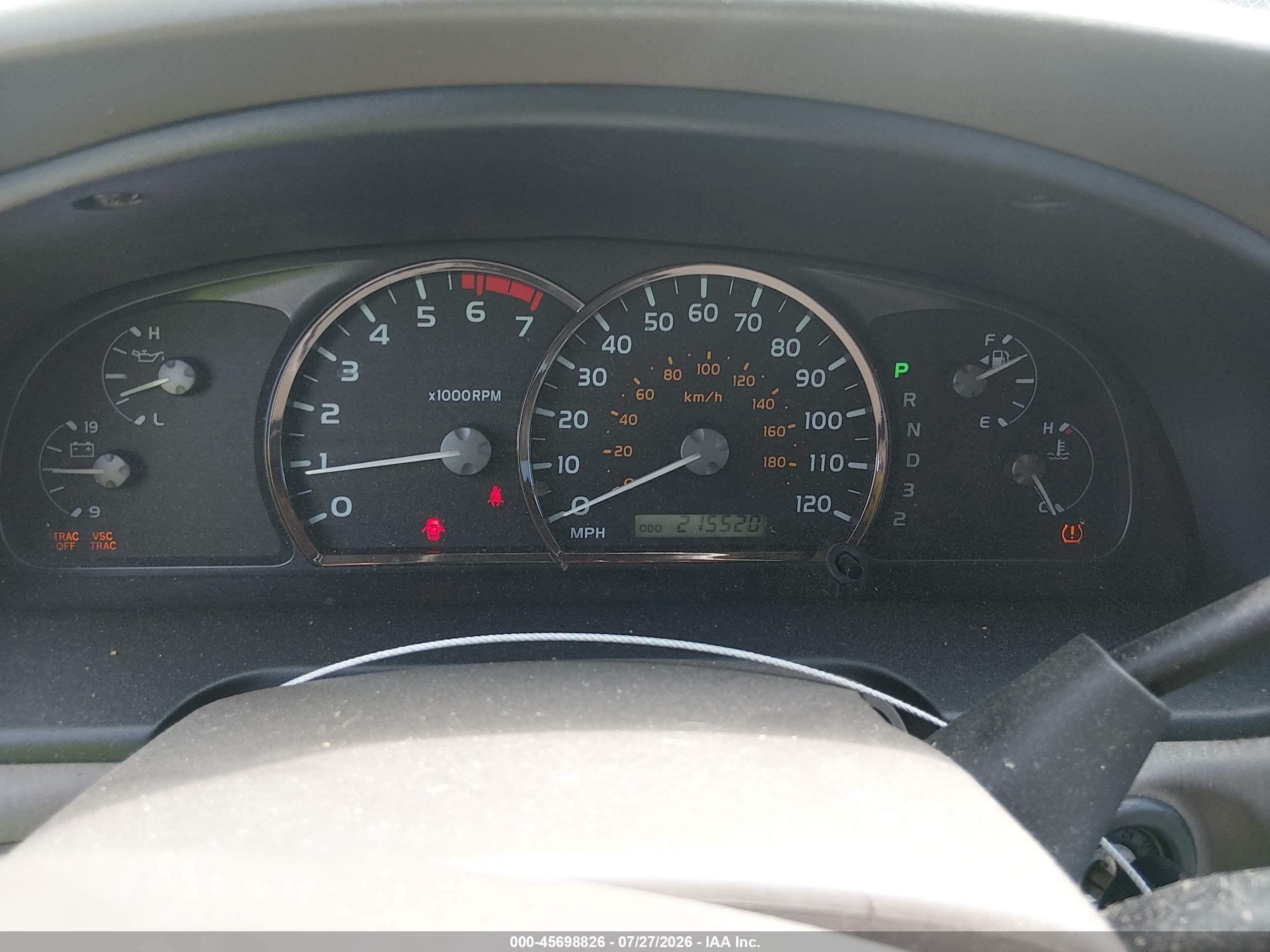 2005 Toyota Sequoia Sr5 V8 Gold vin: 5TDZT34A95S253518