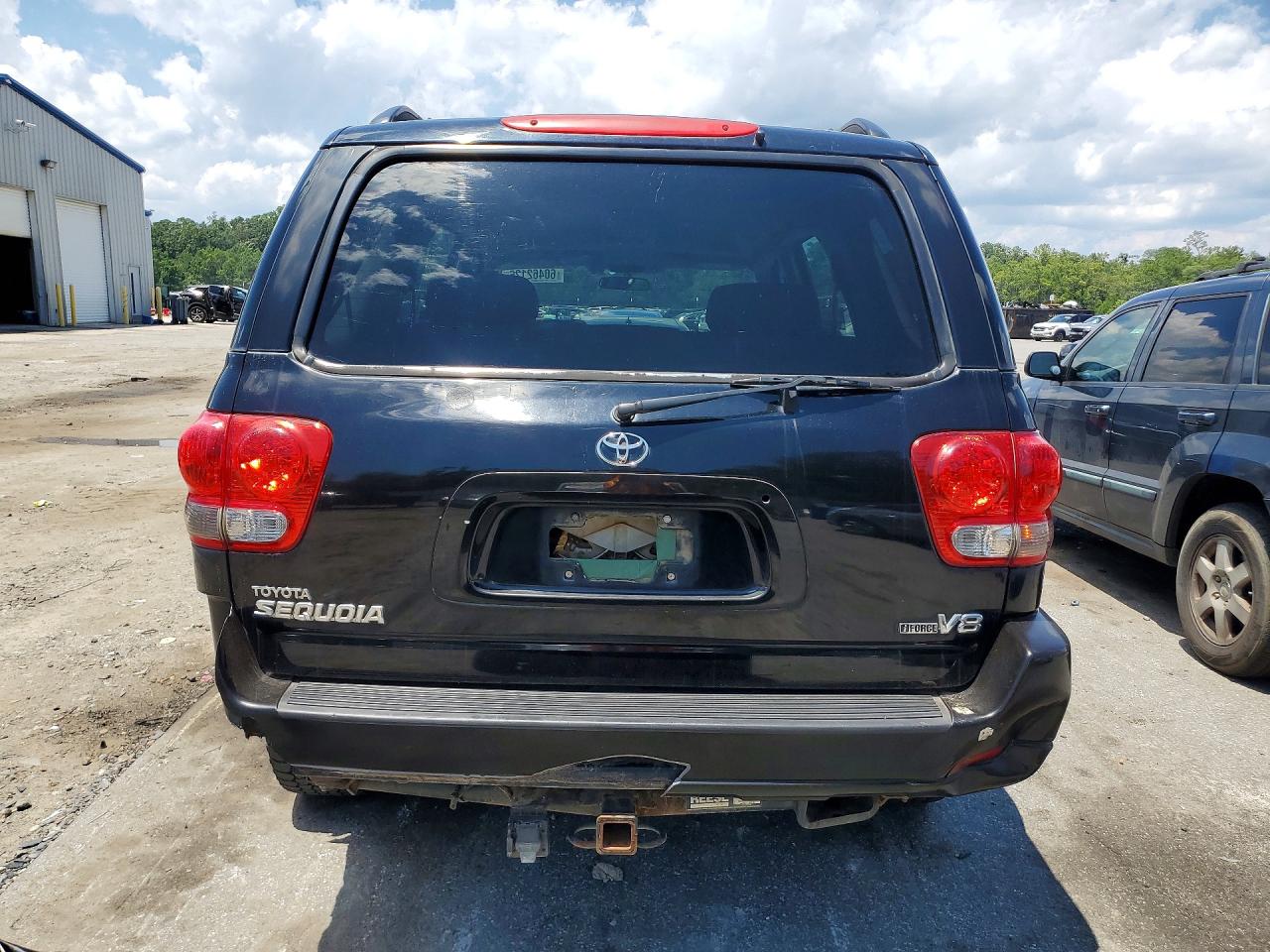 2005 Toyota Sequoia Sr5 Black vin: 5TDZT34A95S260730