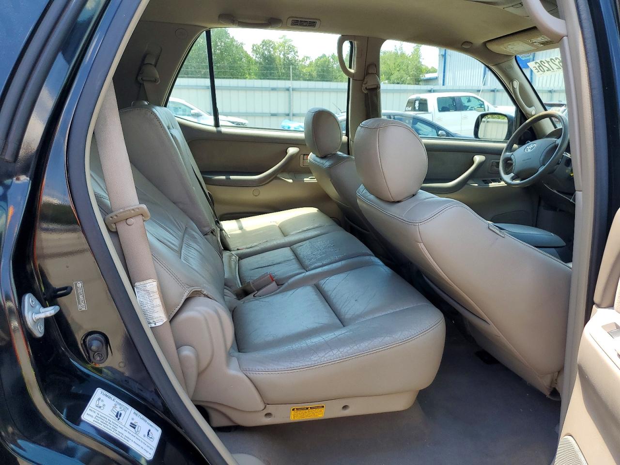 2005 Toyota Sequoia Sr5 Black vin: 5TDZT34A95S260730