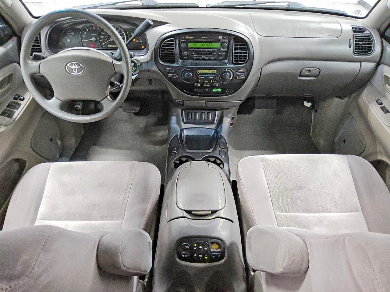 2007 Toyota Sequoia Sr5 Silver vin: 5TDZT34A97S289373