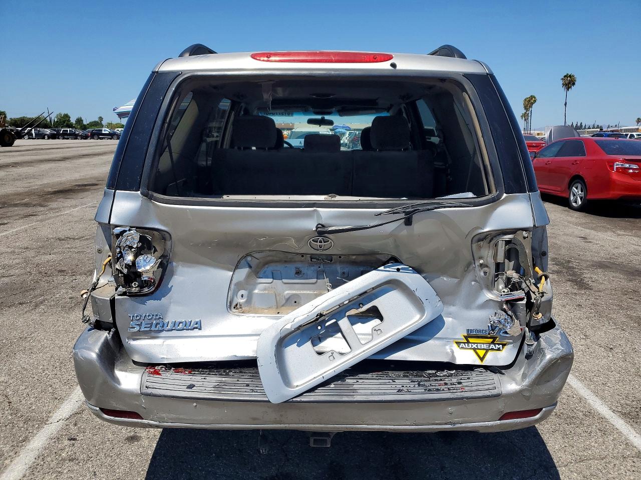 2007 Toyota Sequoia Sr5 Silver vin: 5TDZT34A97S294654