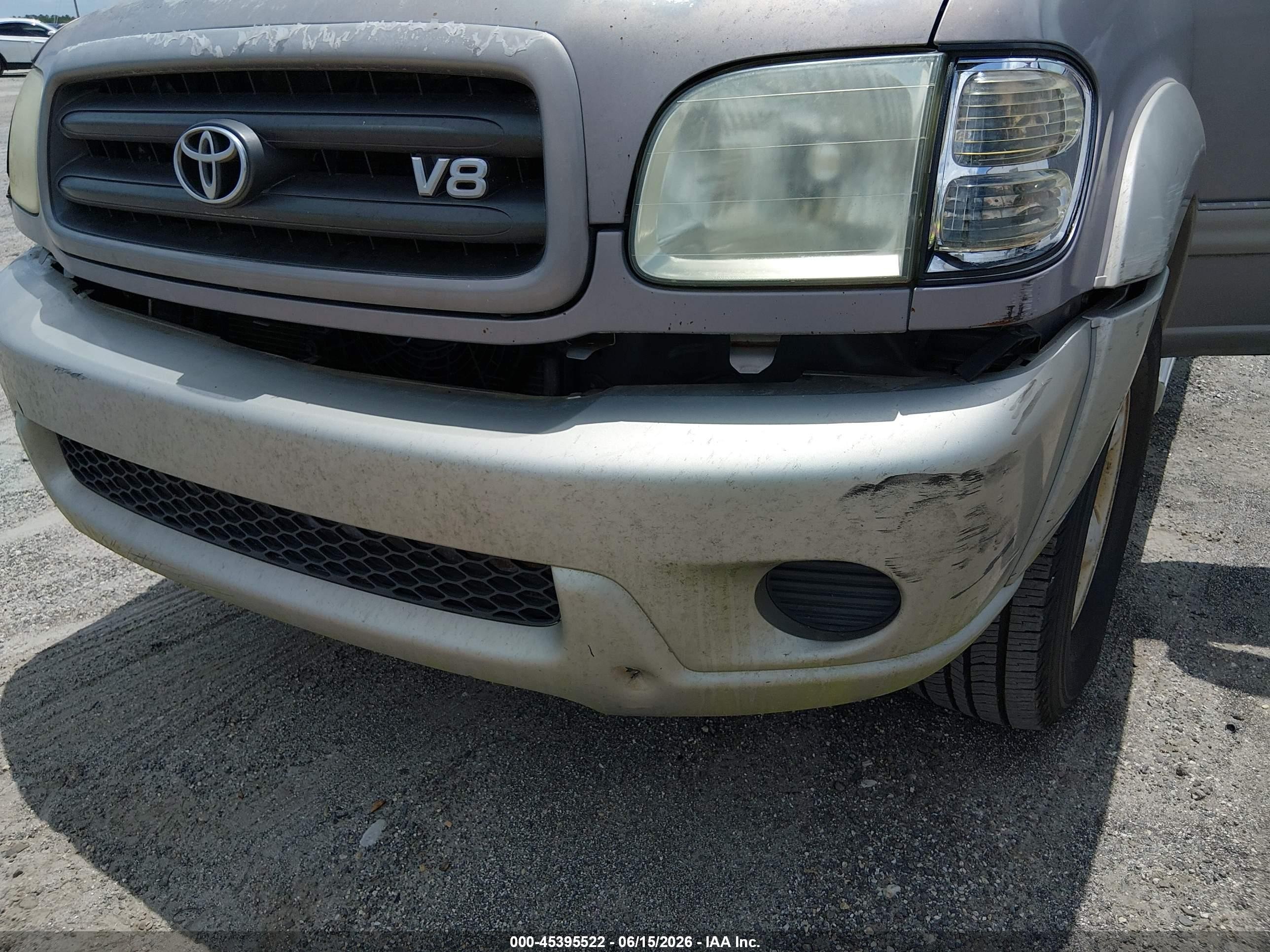 2001 Toyota Sequoia Sr5 V8 Gold vin: 5TDZT34AX1S048994