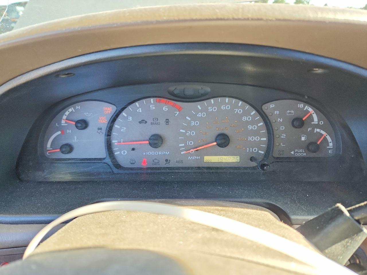 2001 Toyota Sequoia Sr5 Silver vin: 5TDZT34AX1S054942