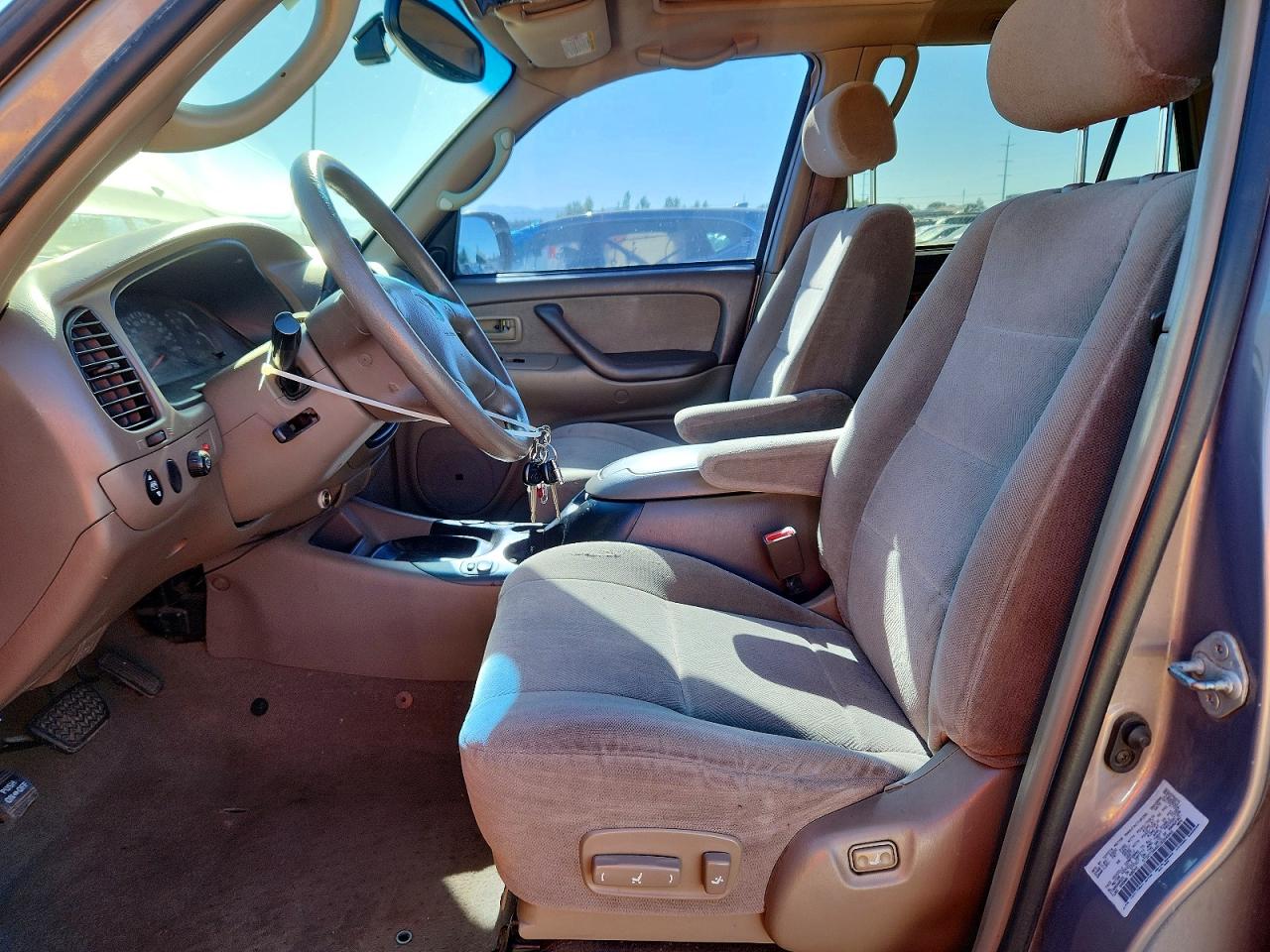 2001 Toyota Sequoia Sr5 Silver vin: 5TDZT34AX1S054942