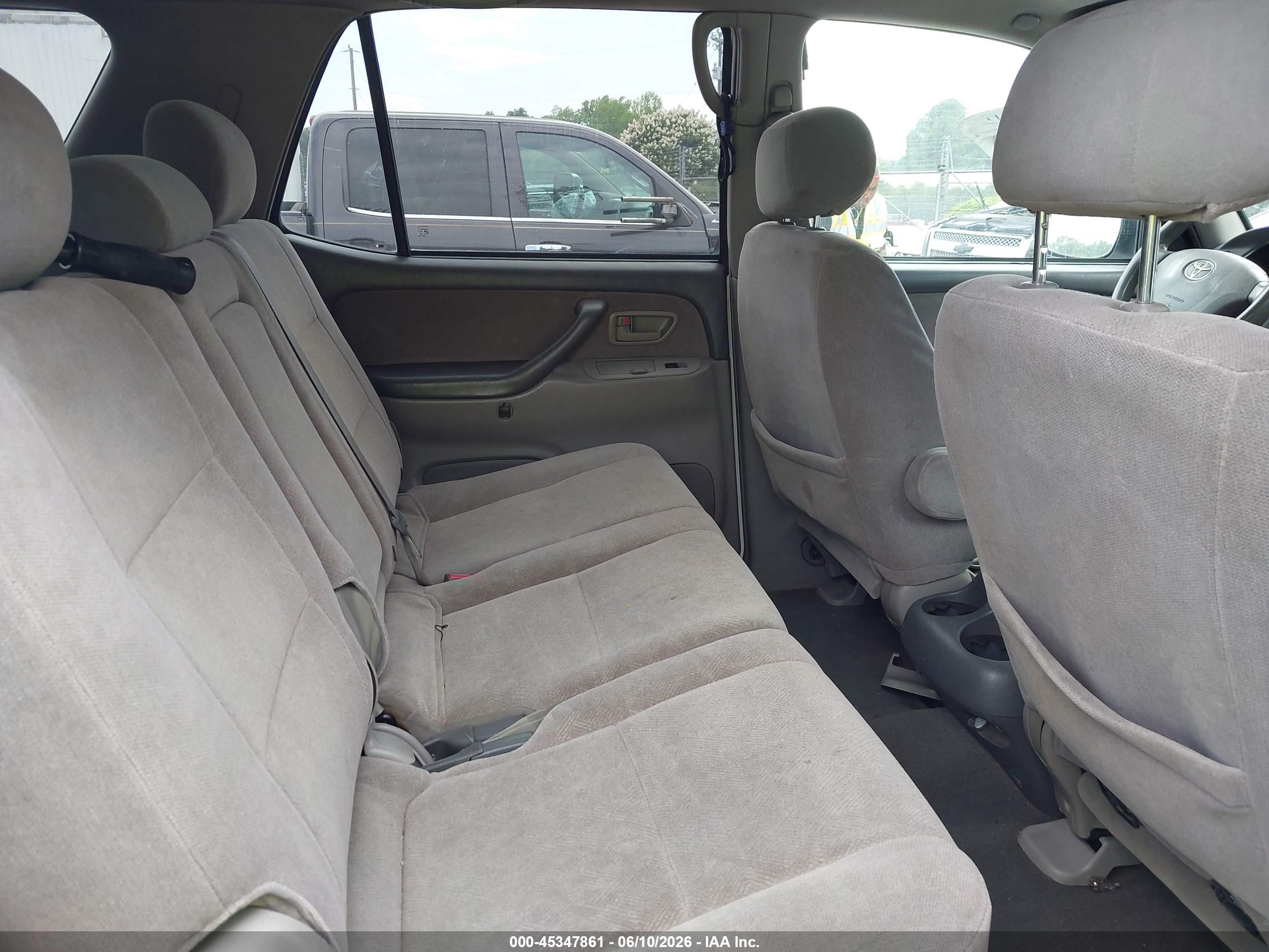 2003 Toyota Sequoia Sr5 V8 White vin: 5TDZT34AX3S173643
