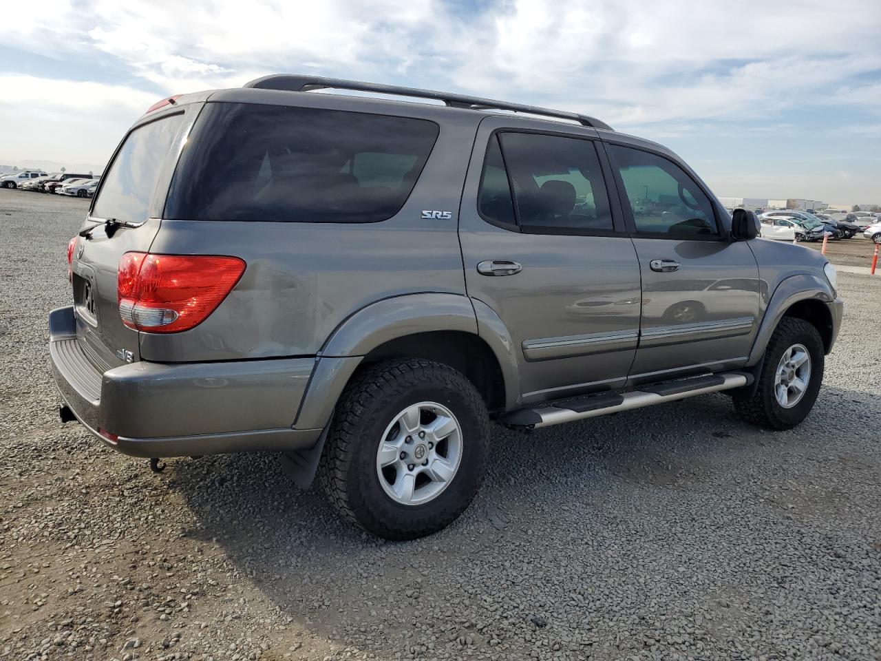 2005 Toyota Sequoia Sr5 Gray vin: 5TDZT34AX5S246299