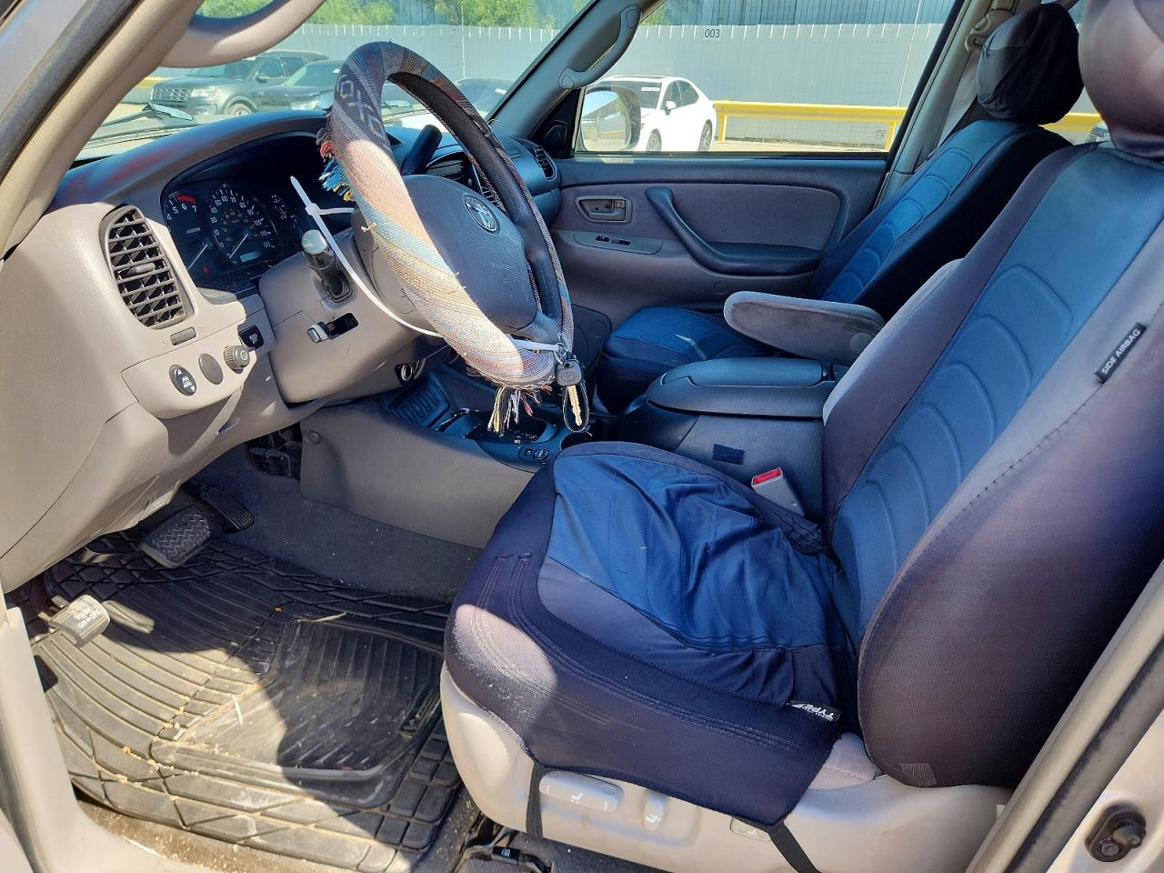 2007 Toyota Sequoia Sr5 Silver vin: 5TDZT34AX7S287423