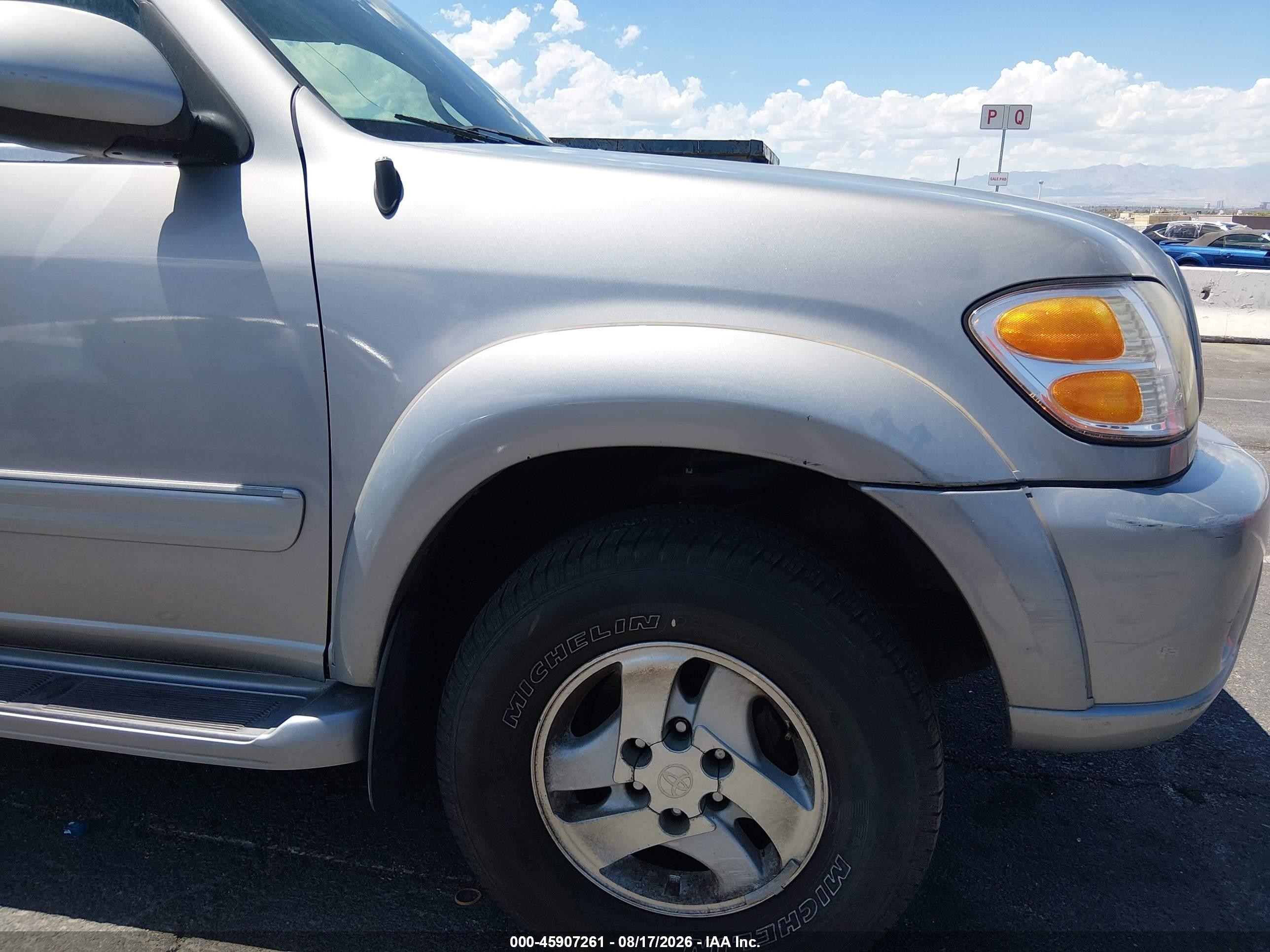 2001 Toyota Sequoia Limited V8 Gray vin: 5TDZT38A01S043295