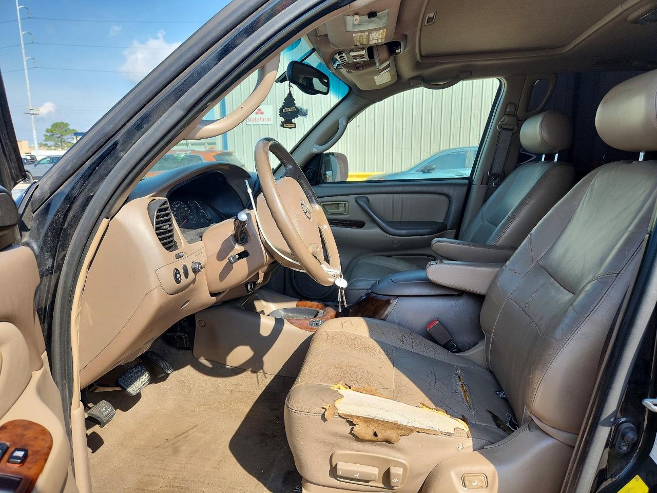 2003 Toyota Sequoia Limited Черный vin: 5TDZT38A03S194642