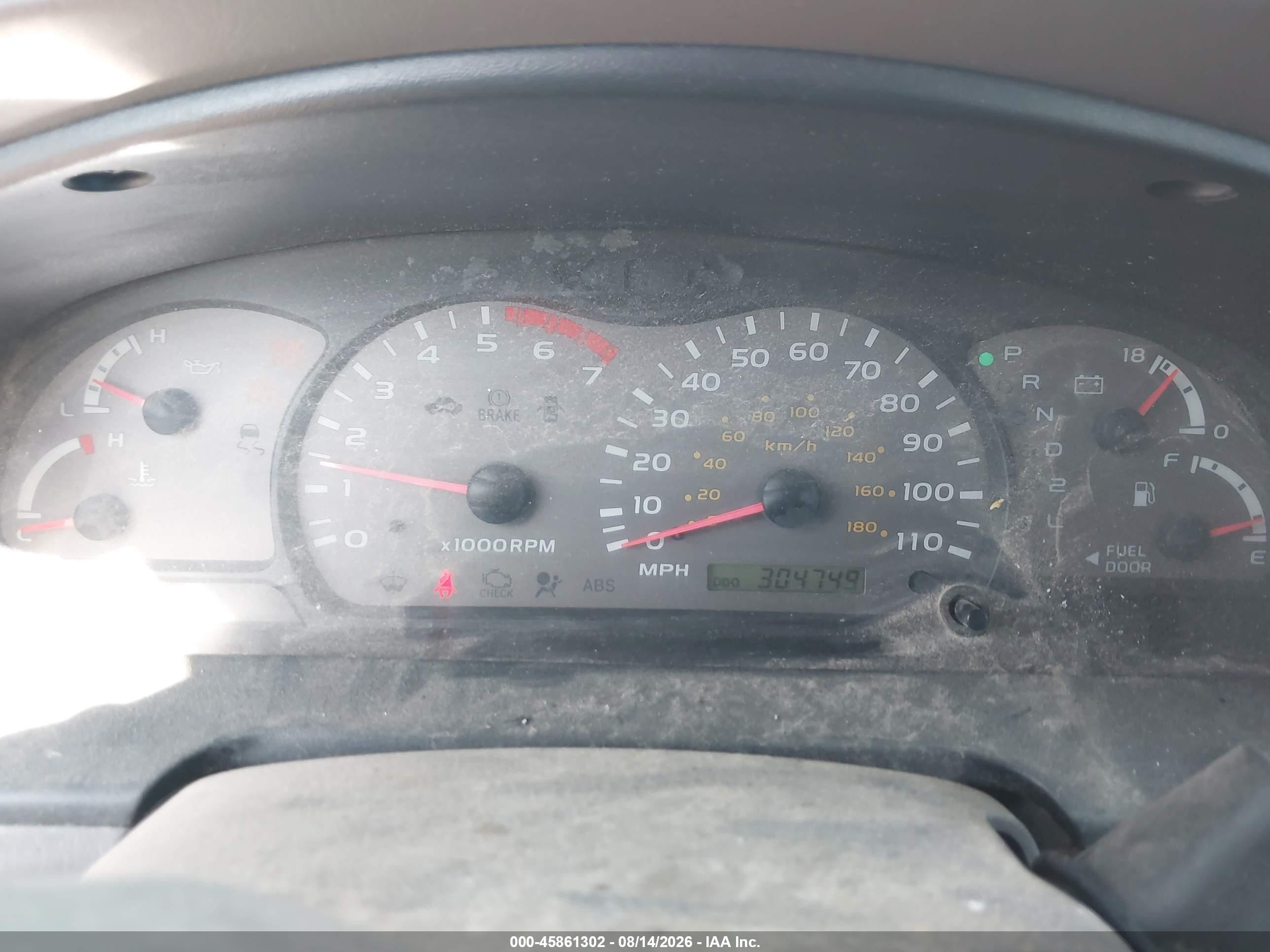 2002 Toyota Sequoia Limited V8 Серый vin: 5TDZT38A32S097398