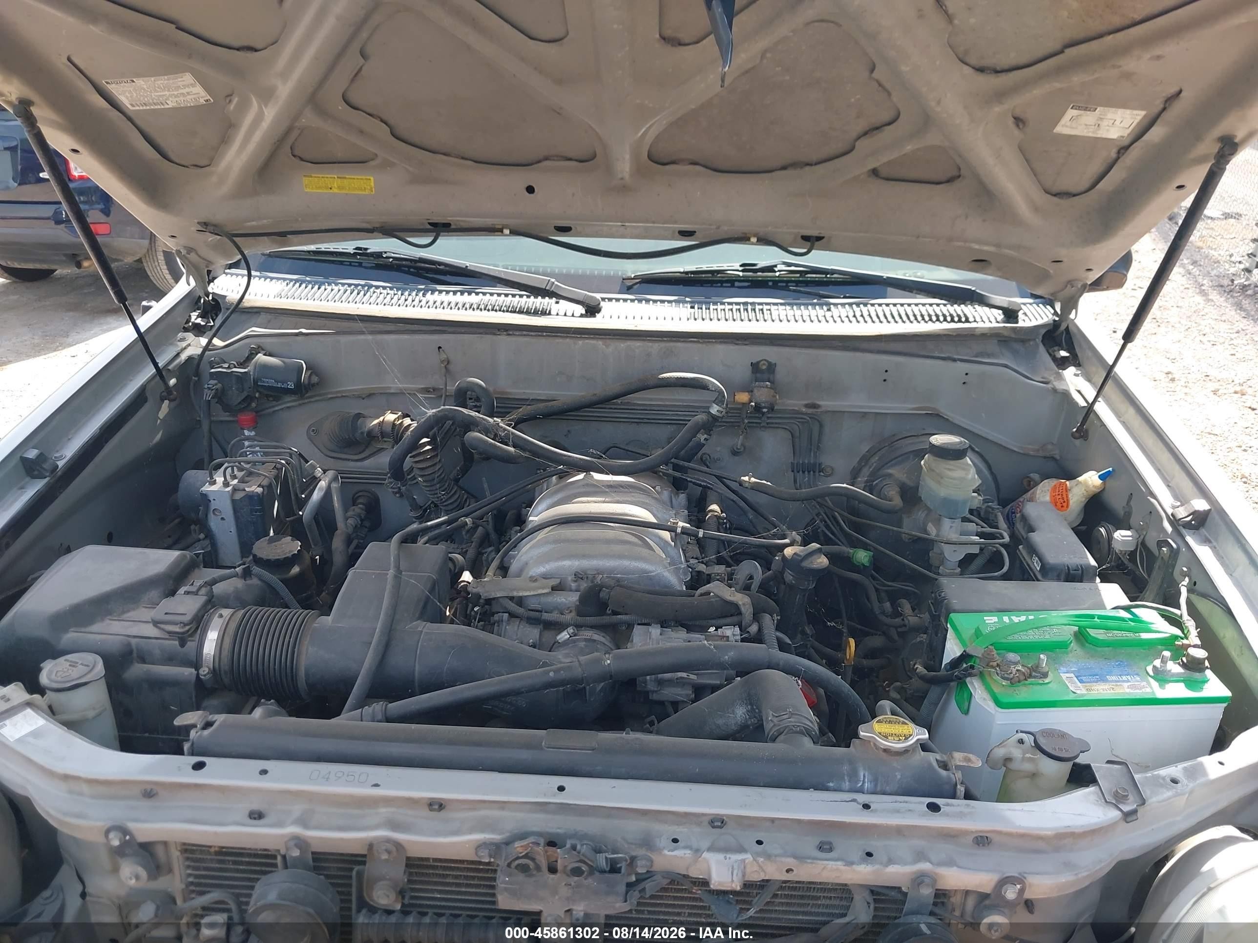 2002 Toyota Sequoia Limited V8 Серый vin: 5TDZT38A32S097398