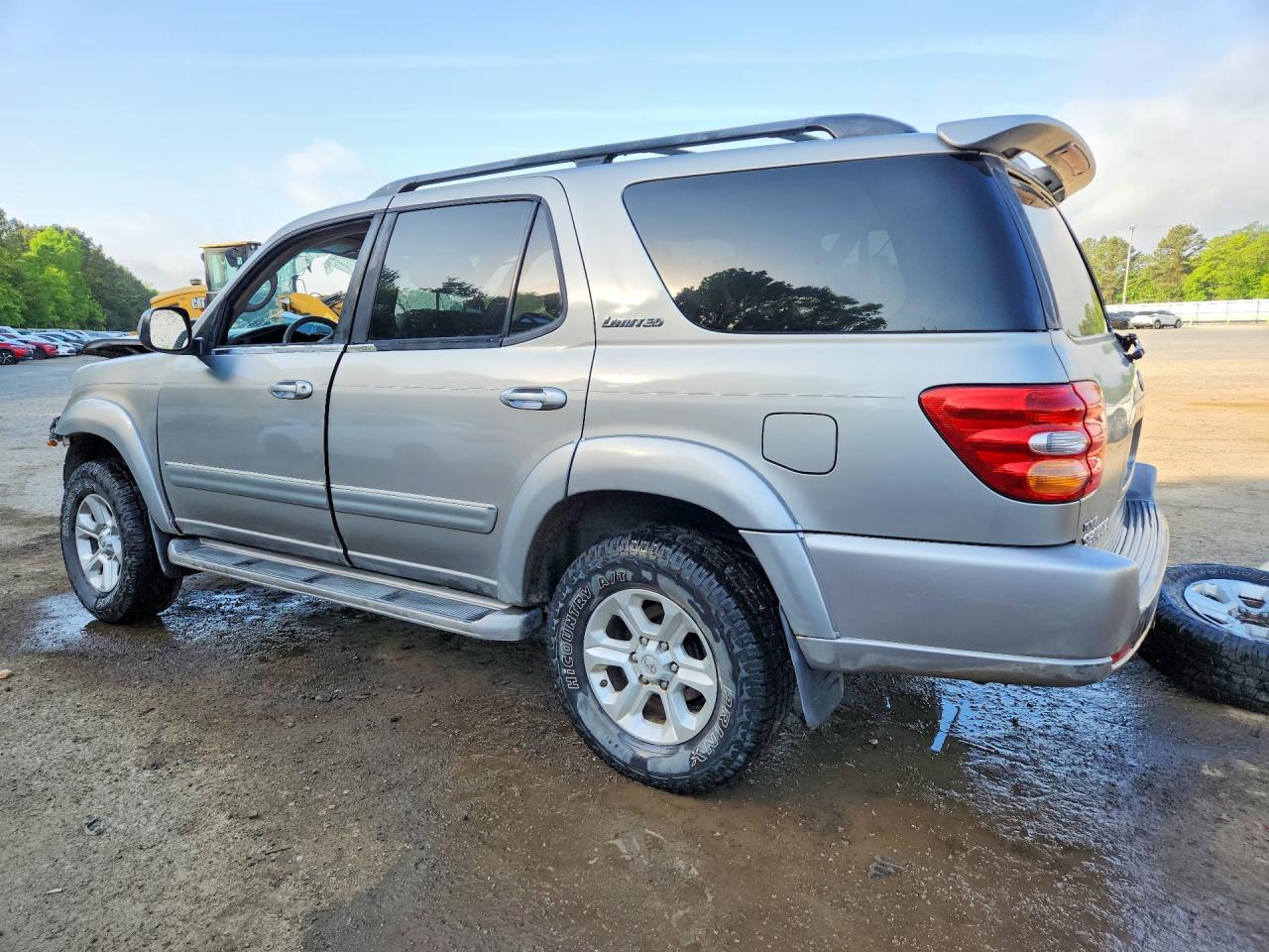 2004 Toyota Sequoia Limited Серебряный vin: 5TDZT38A34S218210