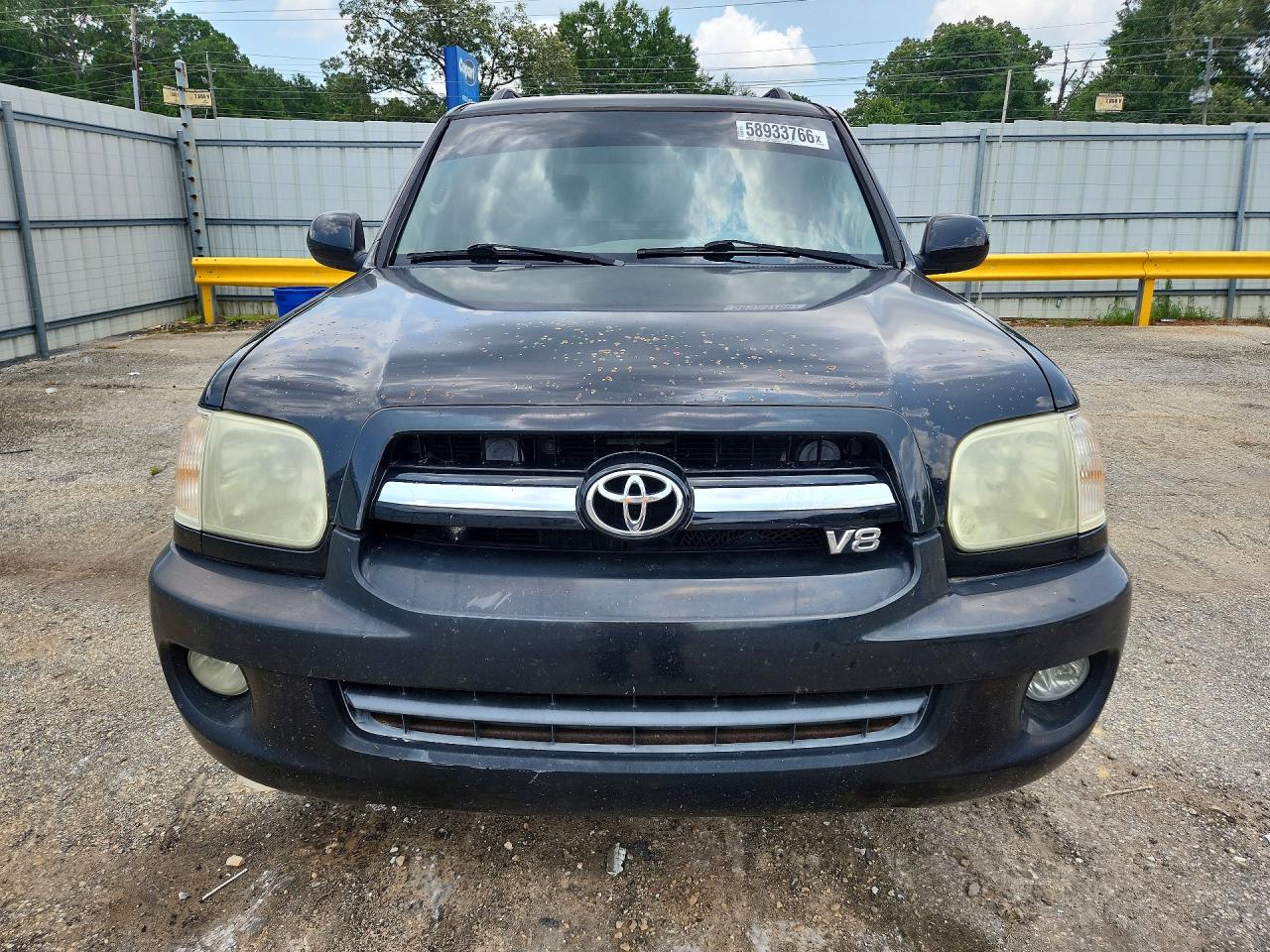 2006 Toyota Sequoia Limited Black vin: 5TDZT38A36S274375