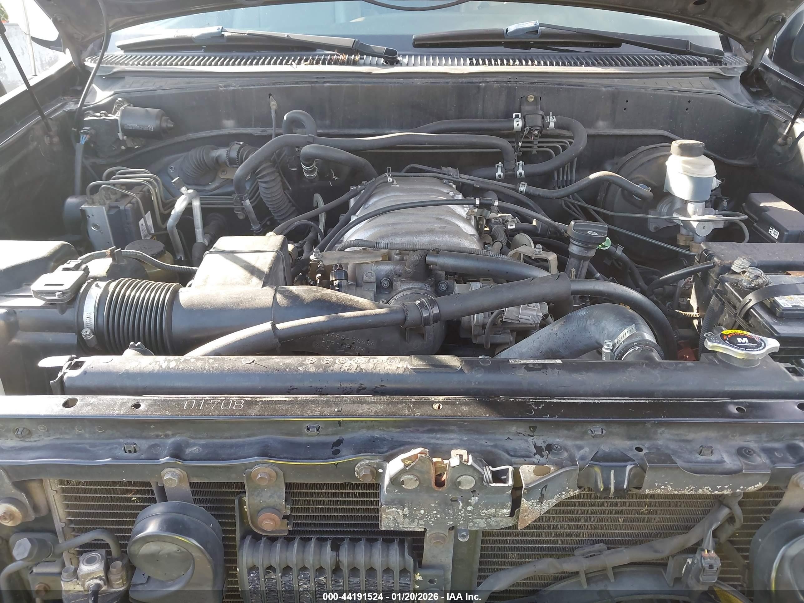 2001 Toyota Sequoia Limited V8 Black vin: 5TDZT38A41S005097
