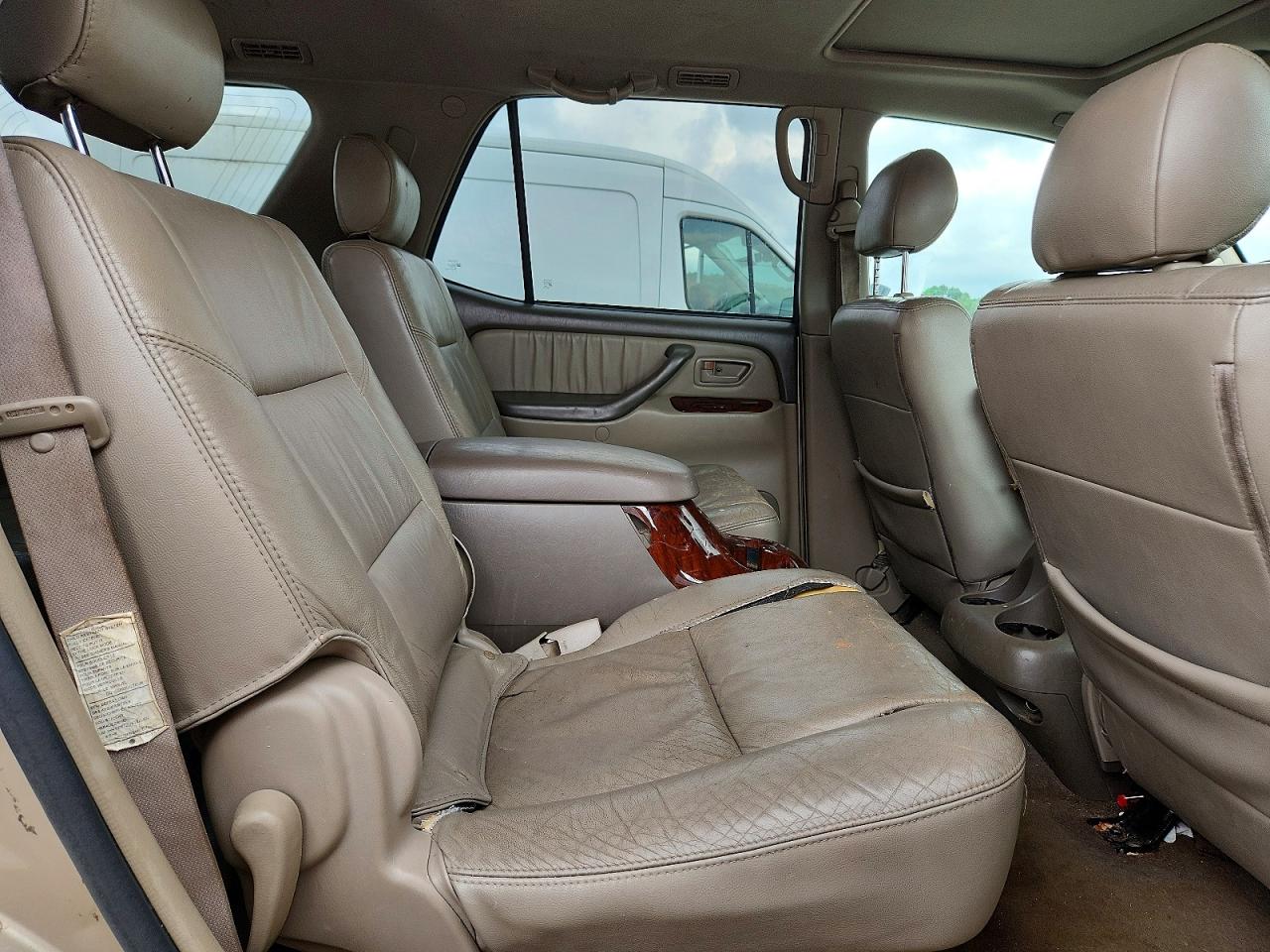 2006 Toyota Sequoia Limited Gold vin: 5TDZT38A46S273736