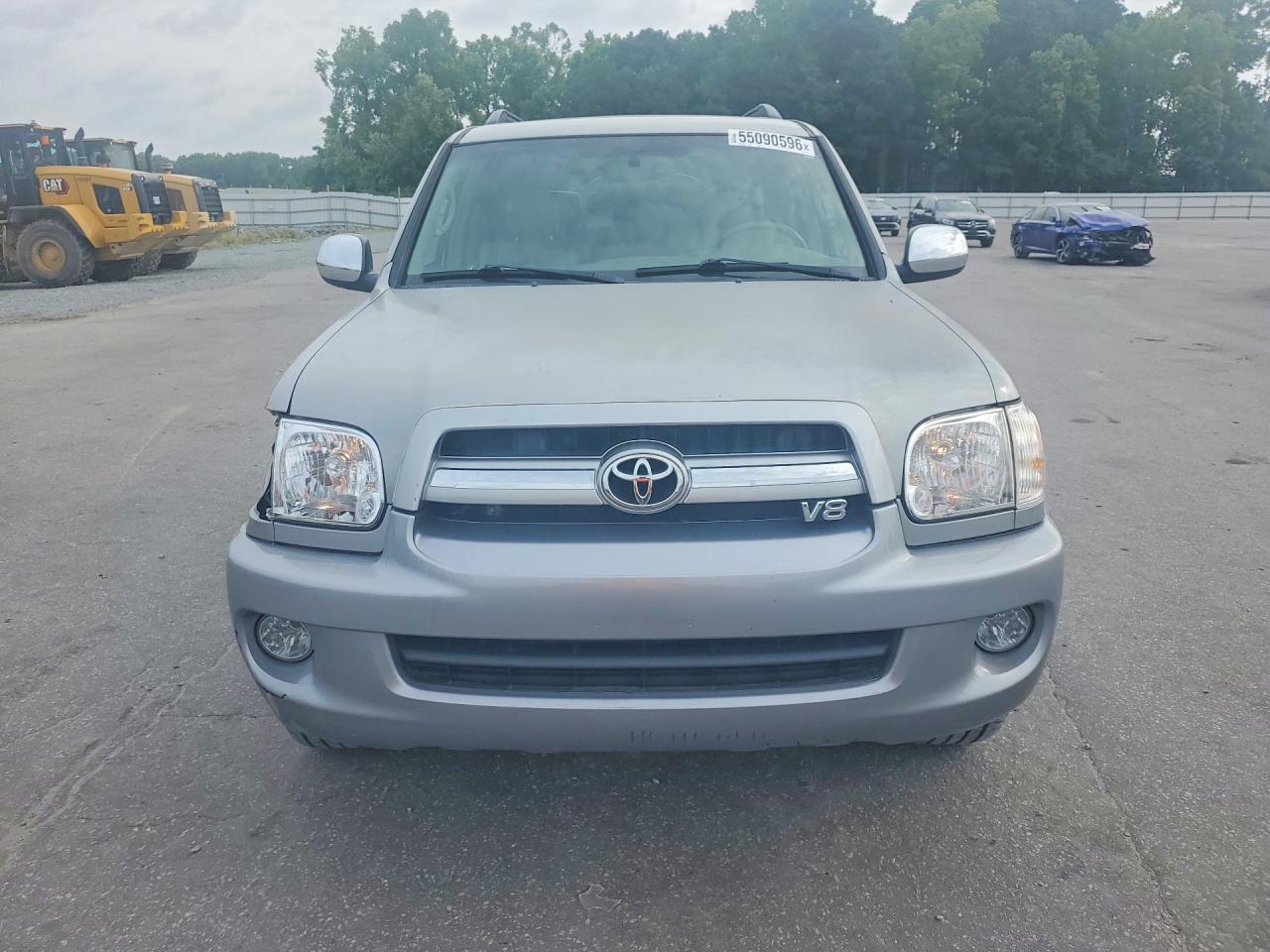 2007 Toyota Sequoia Limited Серебряный vin: 5TDZT38A67S291897