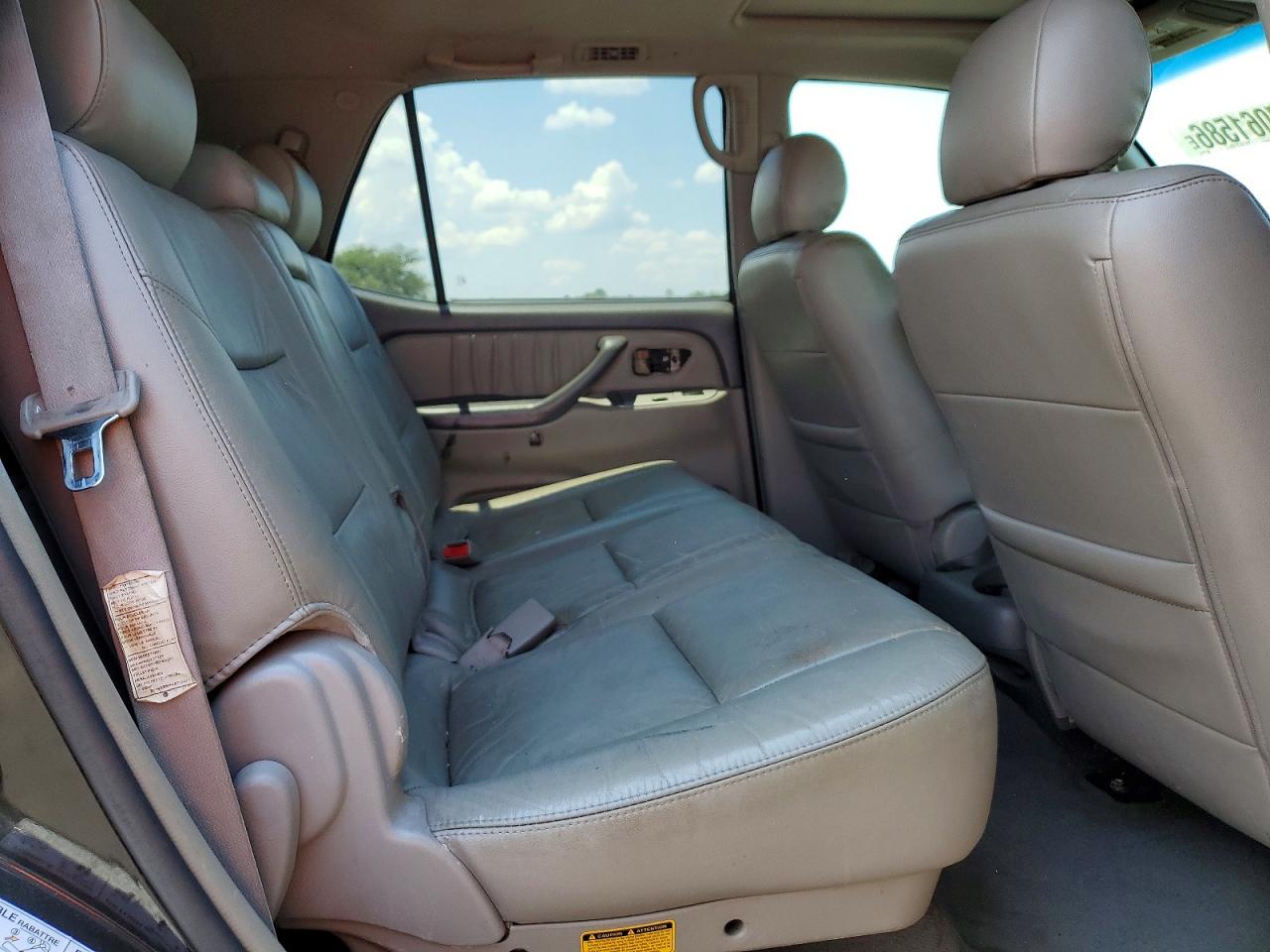 2006 Toyota Sequoia Limited Black vin: 5TDZT38A76S280910