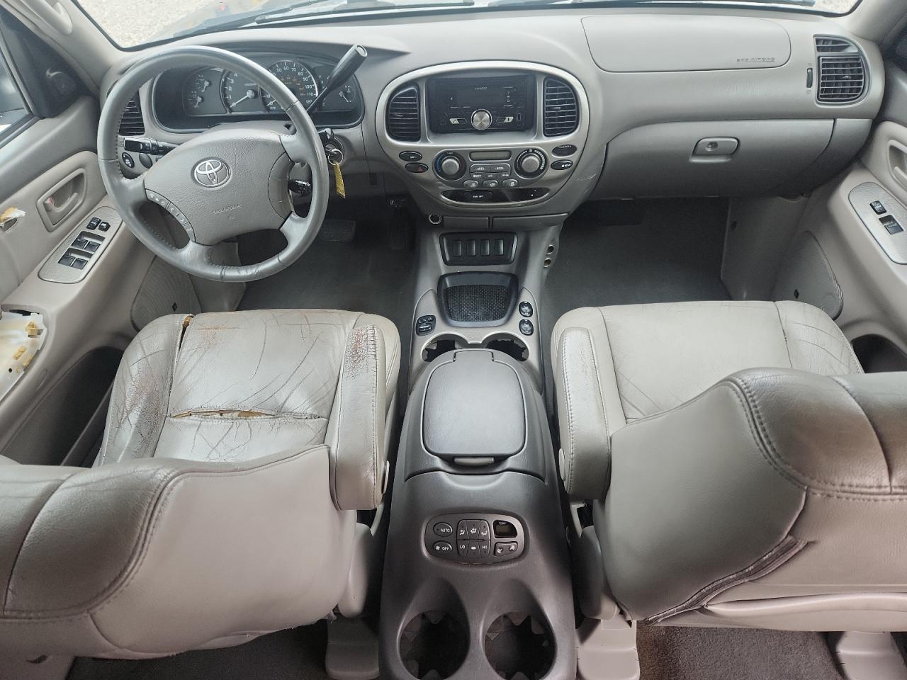 2006 Toyota Sequoia Limited Серый vin: 5TDZT38A96S269617