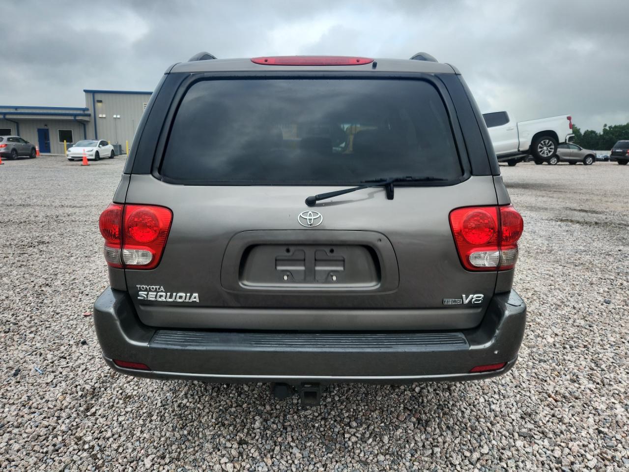 2006 Toyota Sequoia Limited Серый vin: 5TDZT38A96S269617