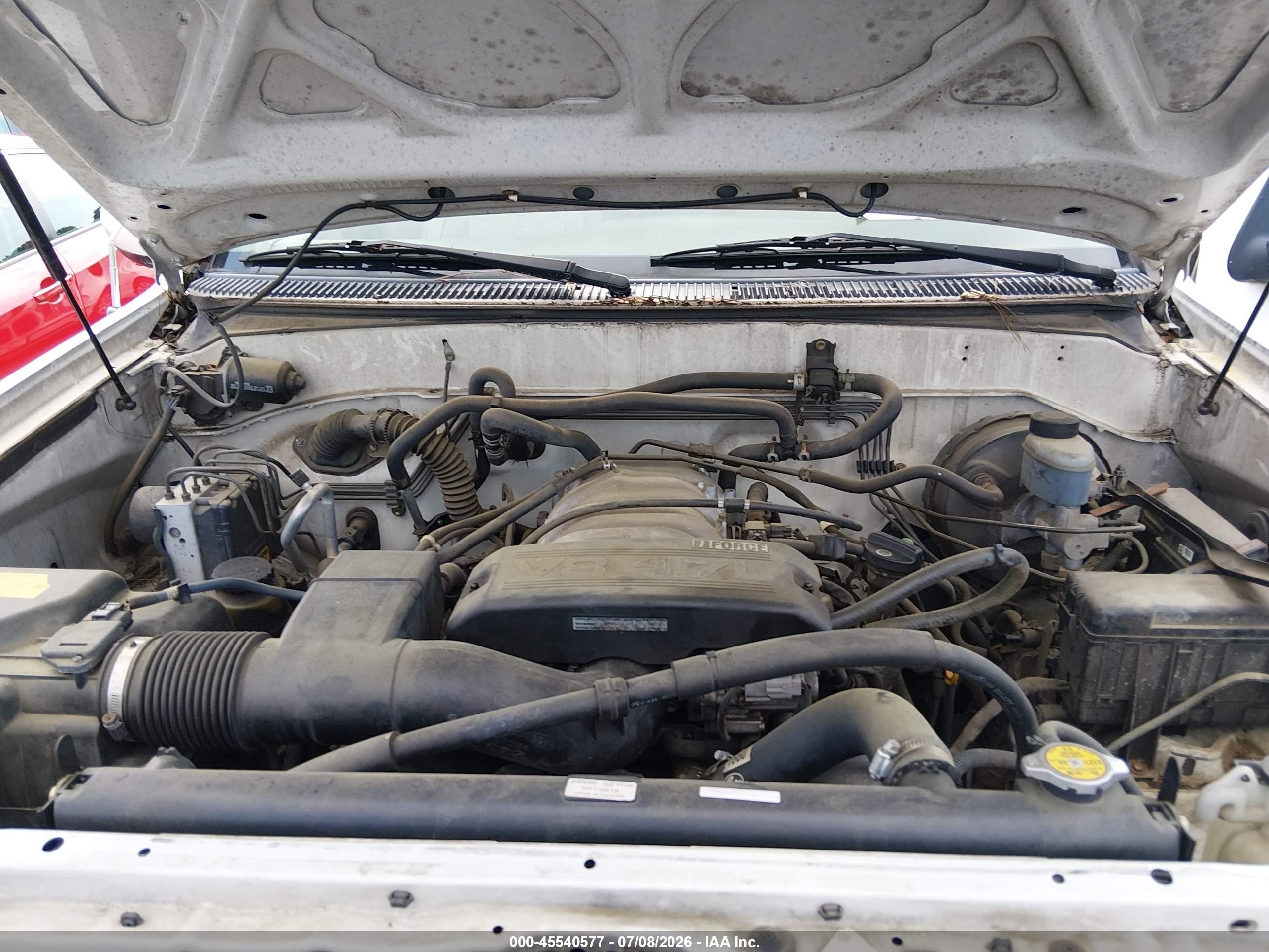 2002 Toyota Sequoia Limited V8 White vin: 5TDZT38AX2S087337