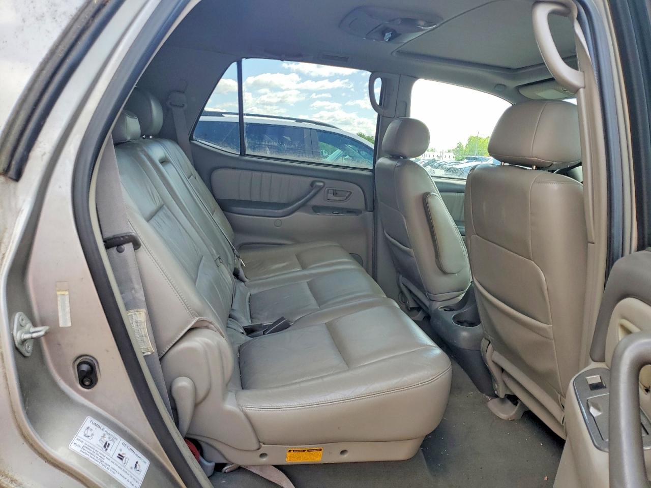 2003 Toyota Sequoia Limited Gray vin: 5TDZT38AX3S146128