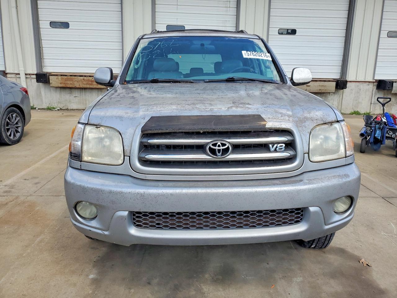 2003 Toyota Sequoia Limited Gray vin: 5TDZT38AX3S146128