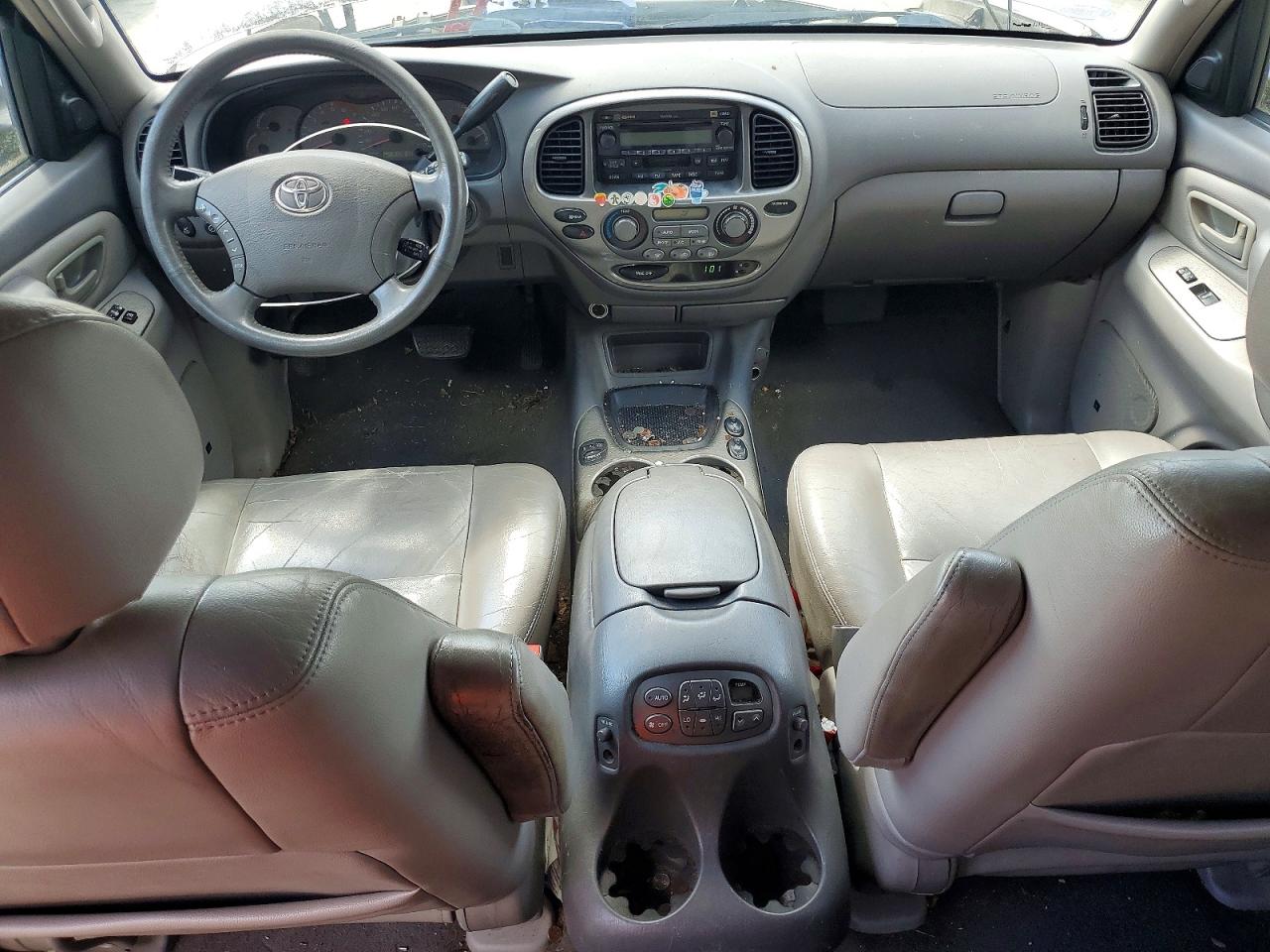 2003 Toyota Sequoia Limited Gray vin: 5TDZT38AX3S146128