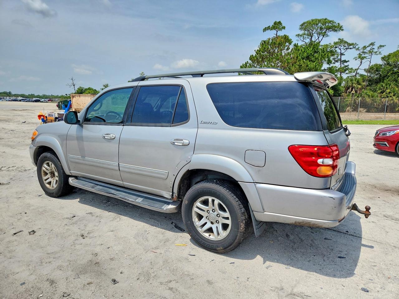 2004 Toyota Sequoia Gray vin: 5TDZT38AX4S227387