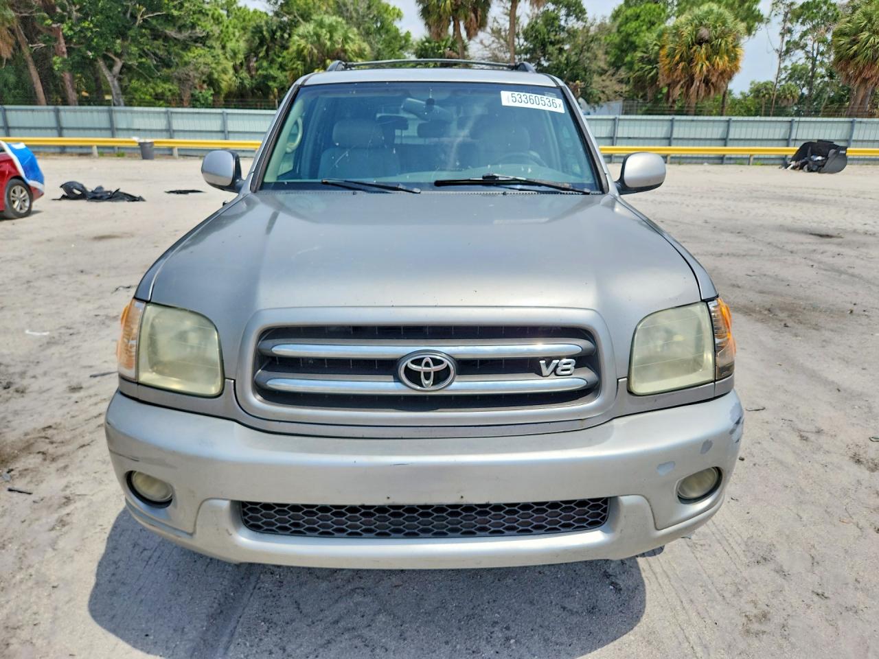 2004 Toyota Sequoia Gray vin: 5TDZT38AX4S227387