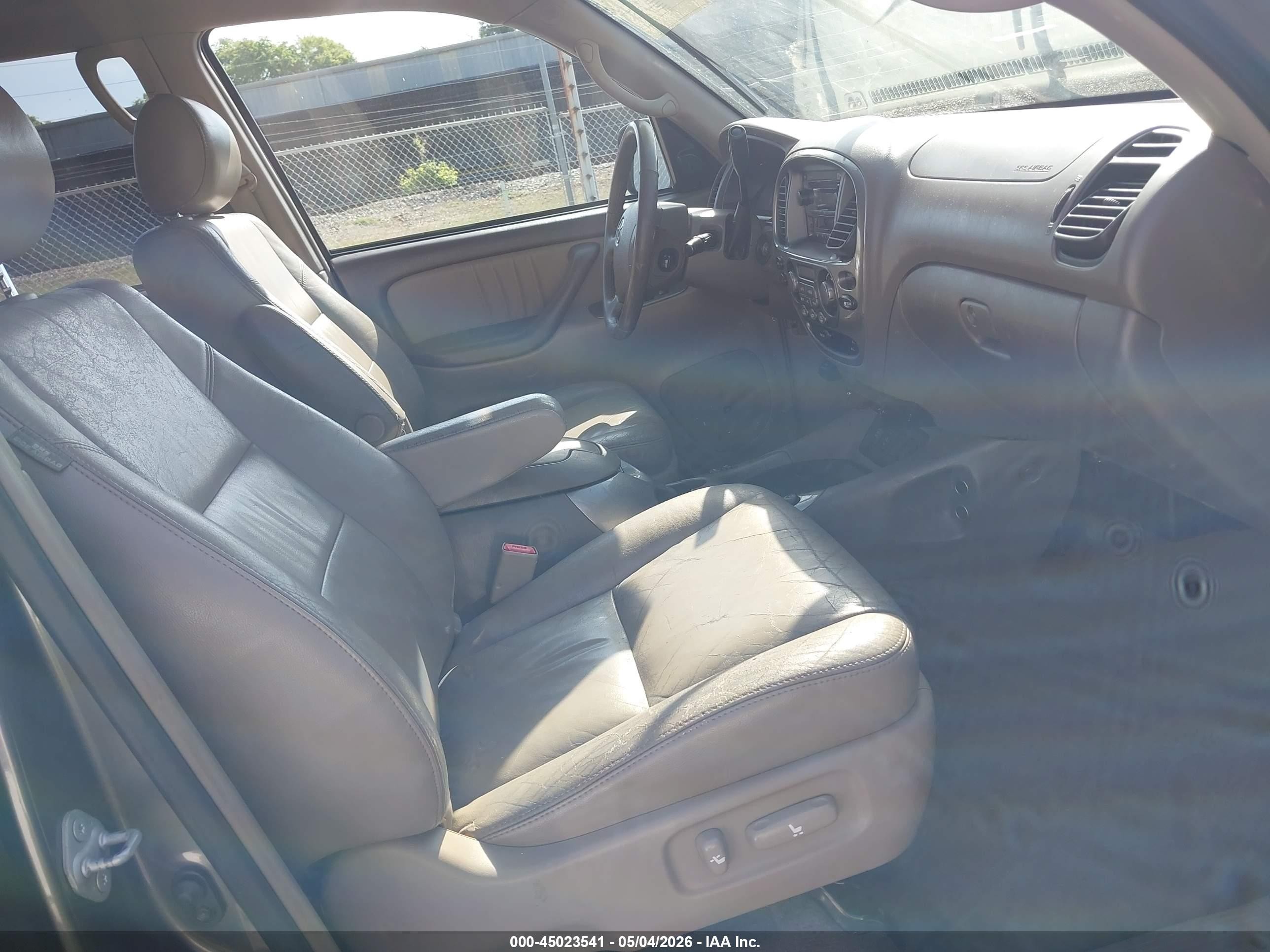 2005 Toyota Sequoia Limited V8 Серый vin: 5TDZT38AX5S259063