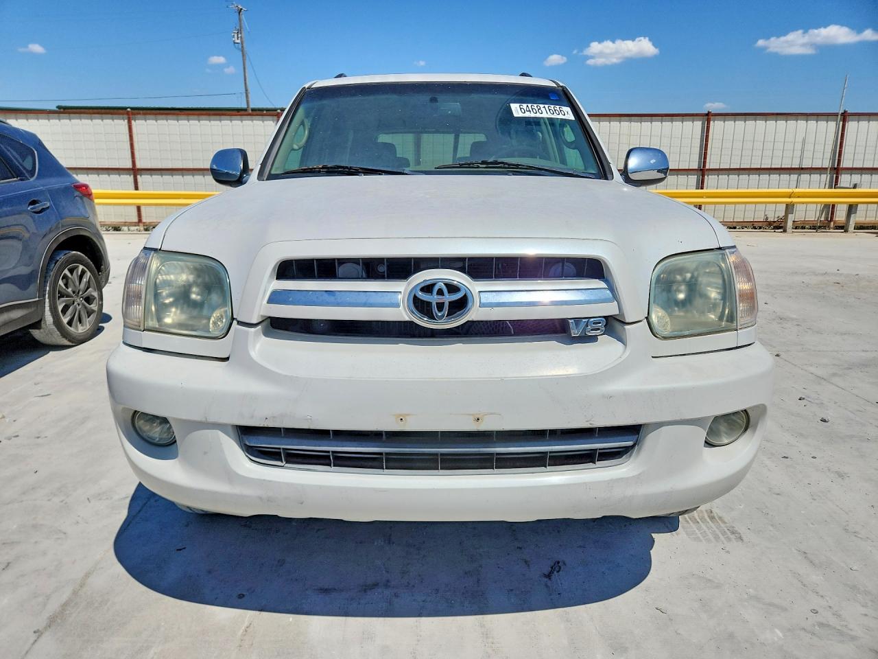 2007 Toyota Sequoia Limited White vin: 5TDZT38AX7S285388