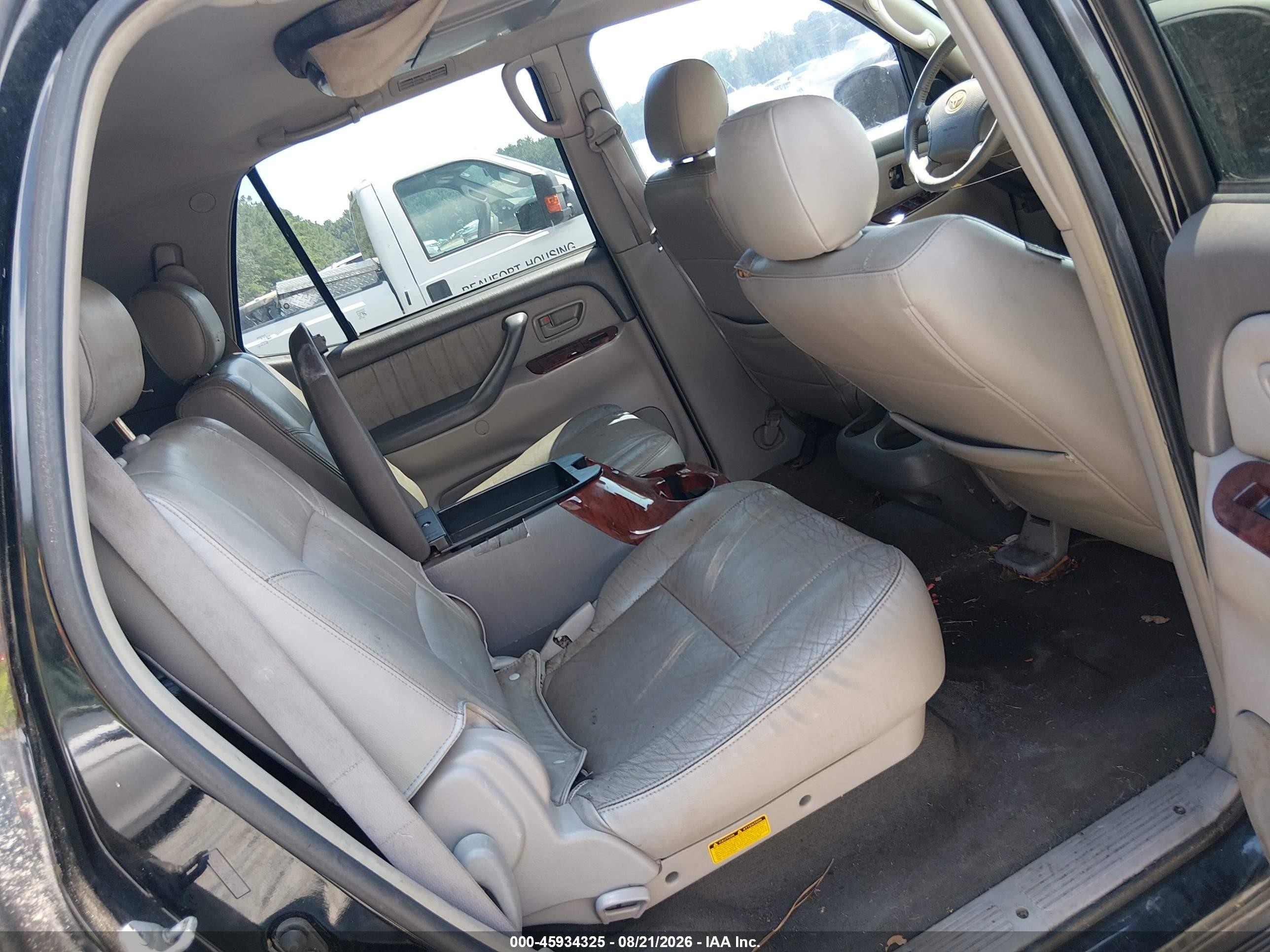 2007 Toyota Sequoia Limited Black vin: 5TDZT38AX7S299565