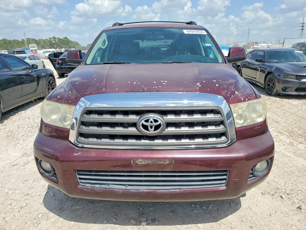 2011 Toyota Sequoia Sr5 Maroon vin: 5TDZY5G16BS032172
