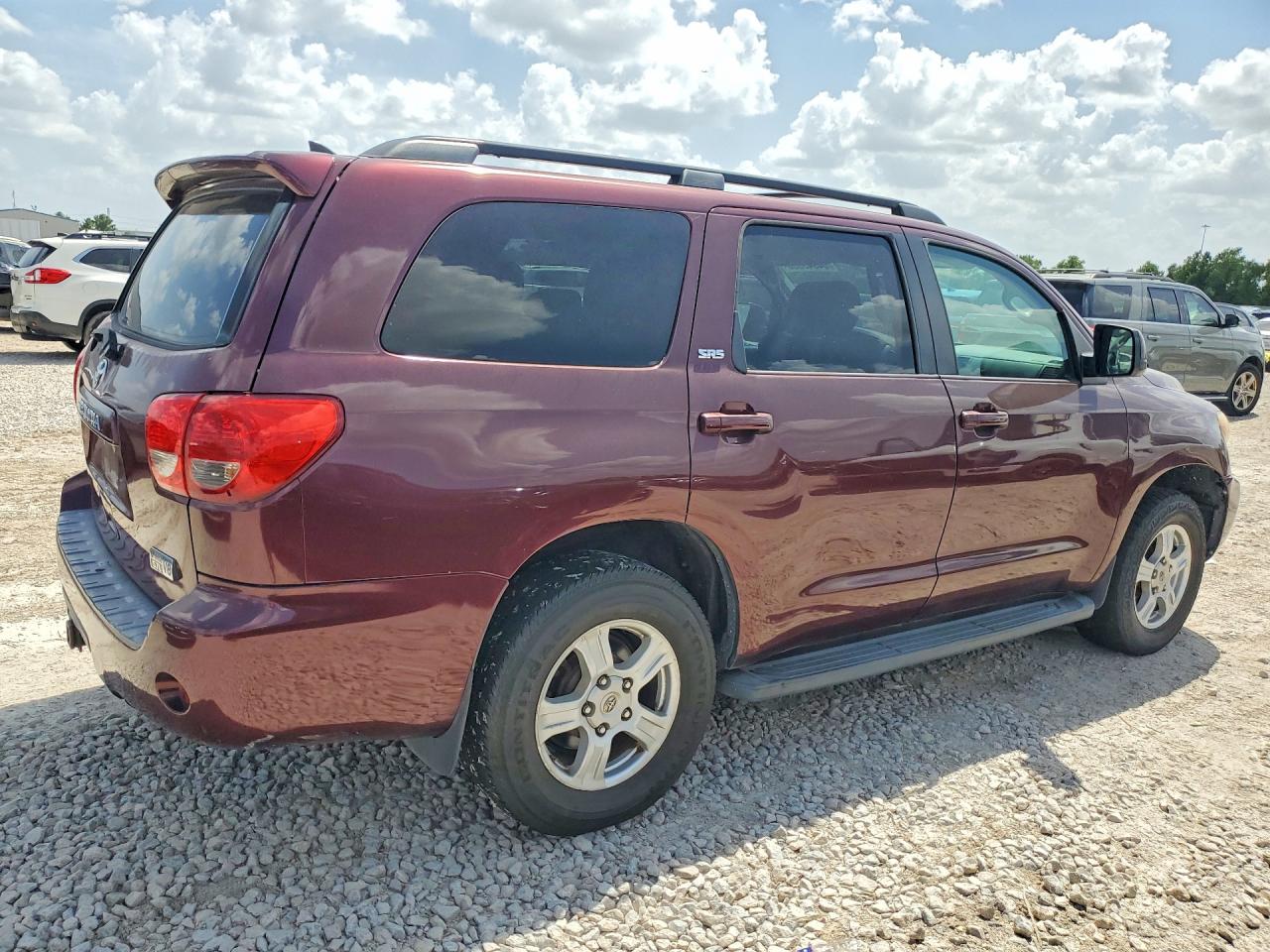 2011 Toyota Sequoia Sr5 Maroon vin: 5TDZY5G16BS032172