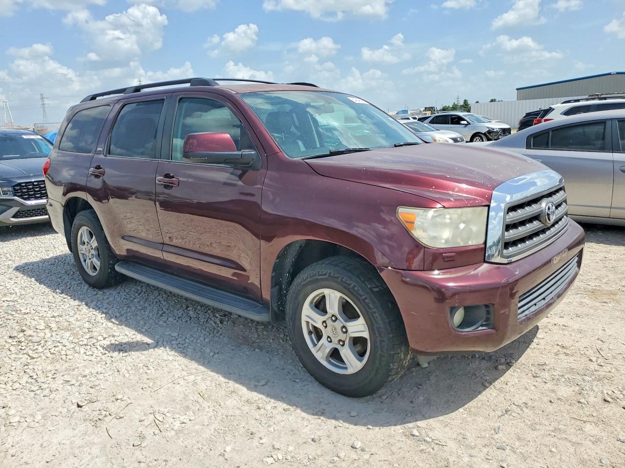 2011 Toyota Sequoia Sr5 Maroon vin: 5TDZY5G16BS032172
