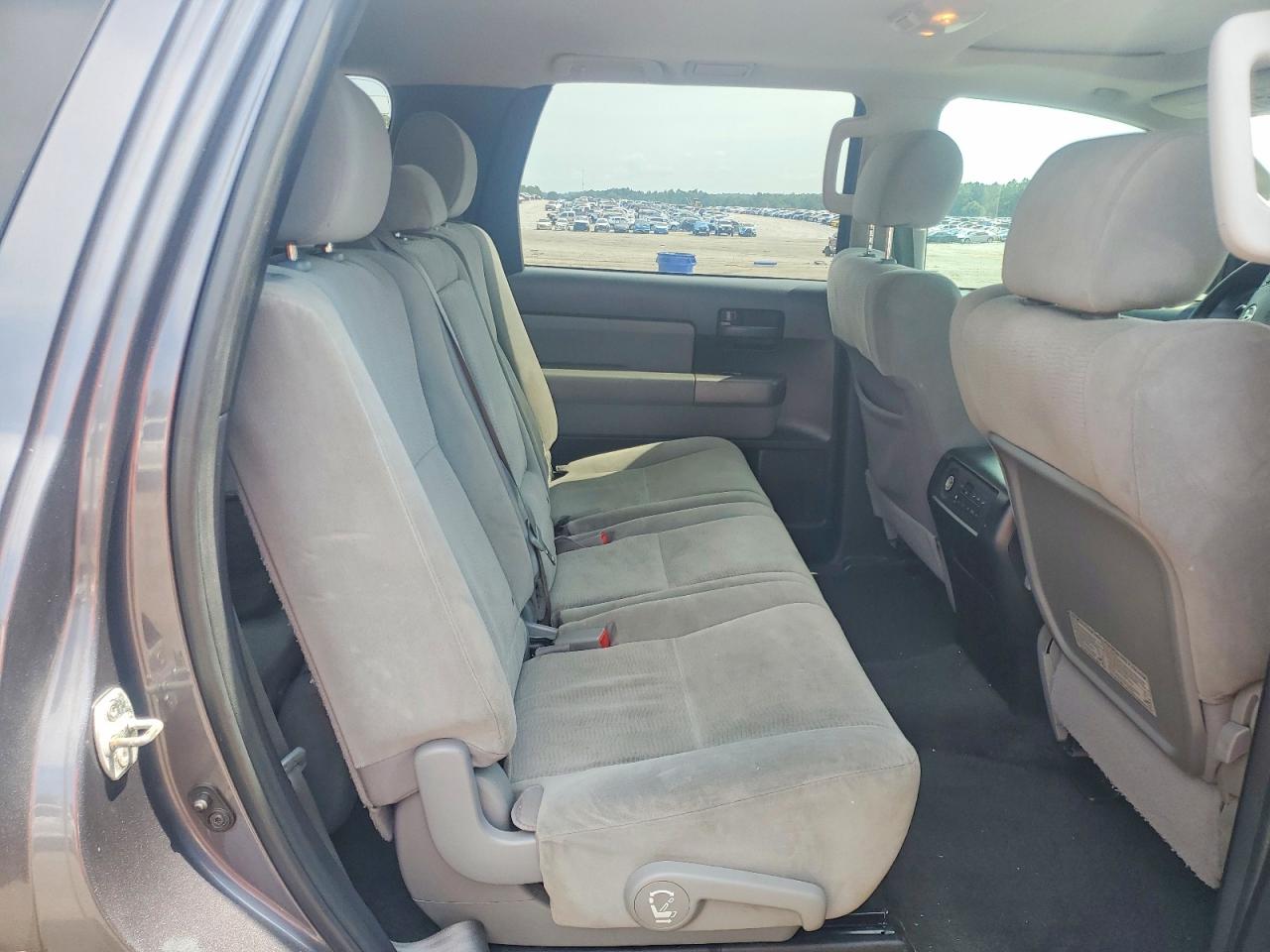 2014 Toyota Sequoia Sr5 Gray vin: 5TDZY5G17ES054167
