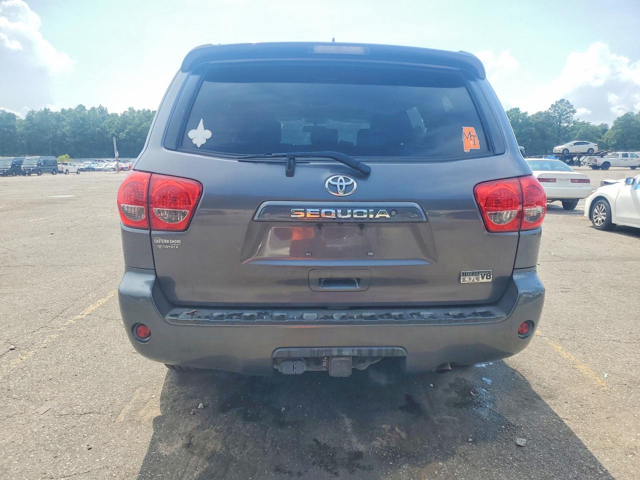 2014 Toyota Sequoia Sr5 Gray vin: 5TDZY5G17ES054167