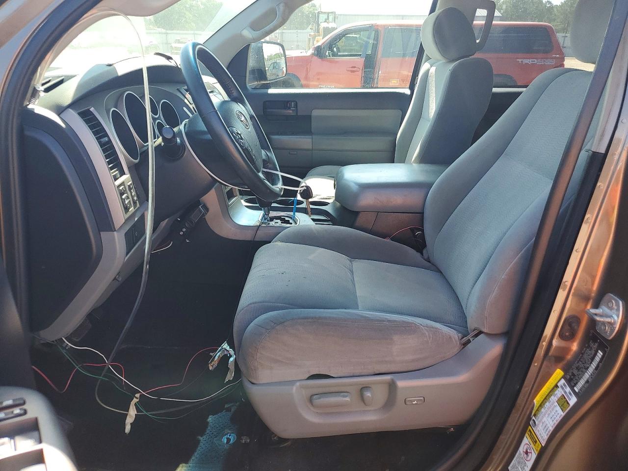2013 Toyota Sequoia Sr5 Gray vin: 5TDZY5G18DS046383