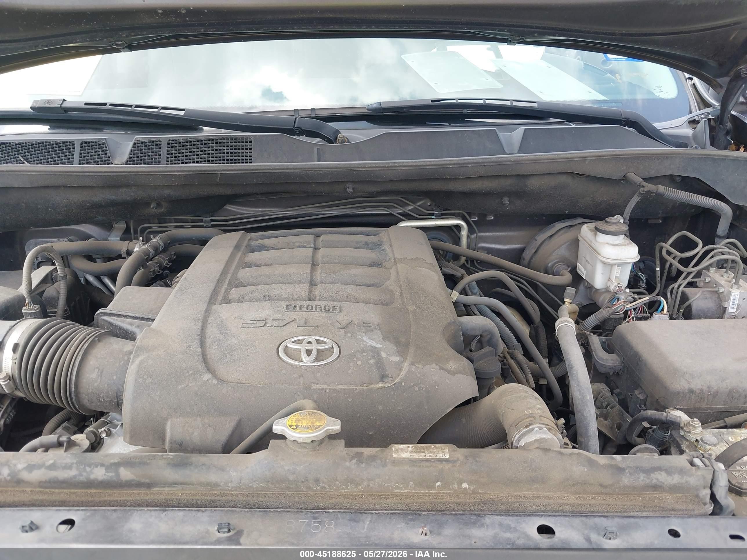 2015 Toyota Sequoia Sr5 5.7l V8 Gray vin: 5TDZY5G18FS056950