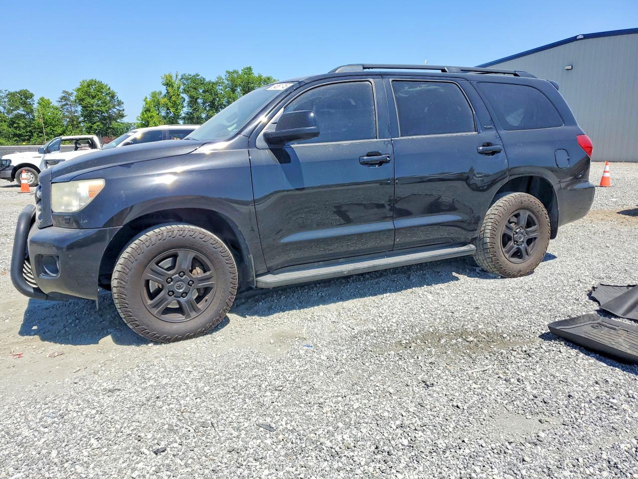 2015 Toyota Sequoia Sr5 Черный vin: 5TDZY5G18FS057242