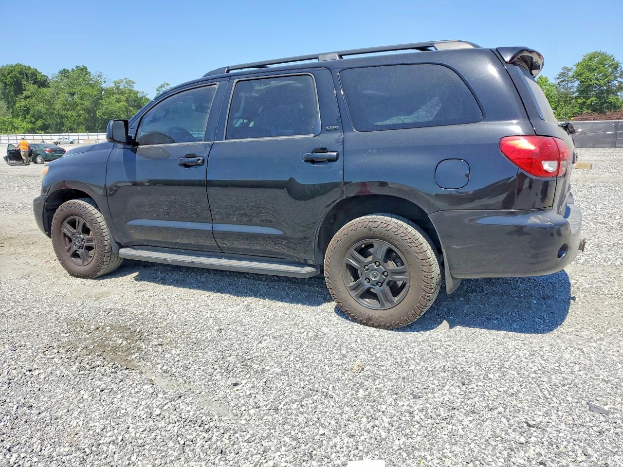 2015 Toyota Sequoia Sr5 Черный vin: 5TDZY5G18FS057242